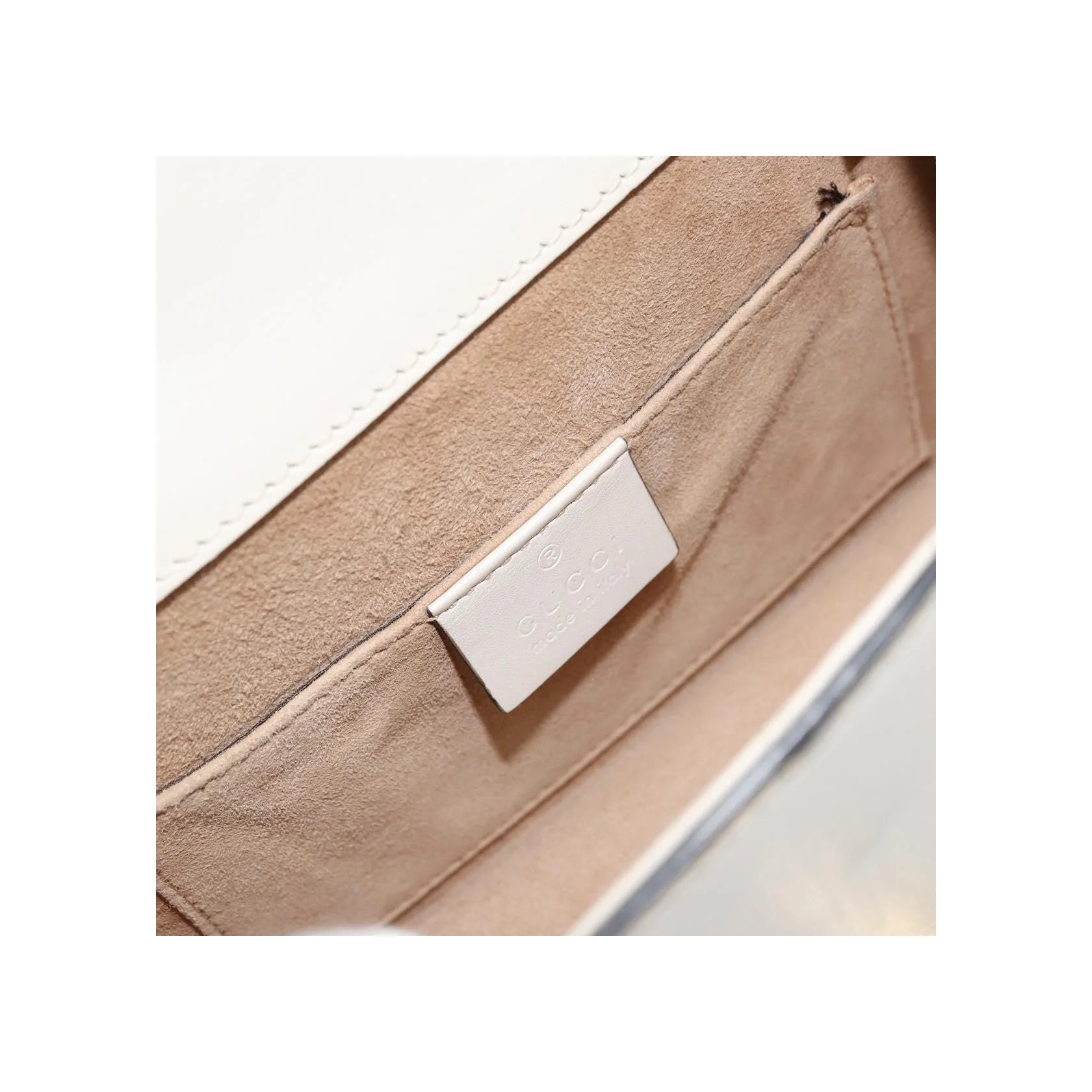 Sac À Poingées Gucci Sylvie - White - Image 6
