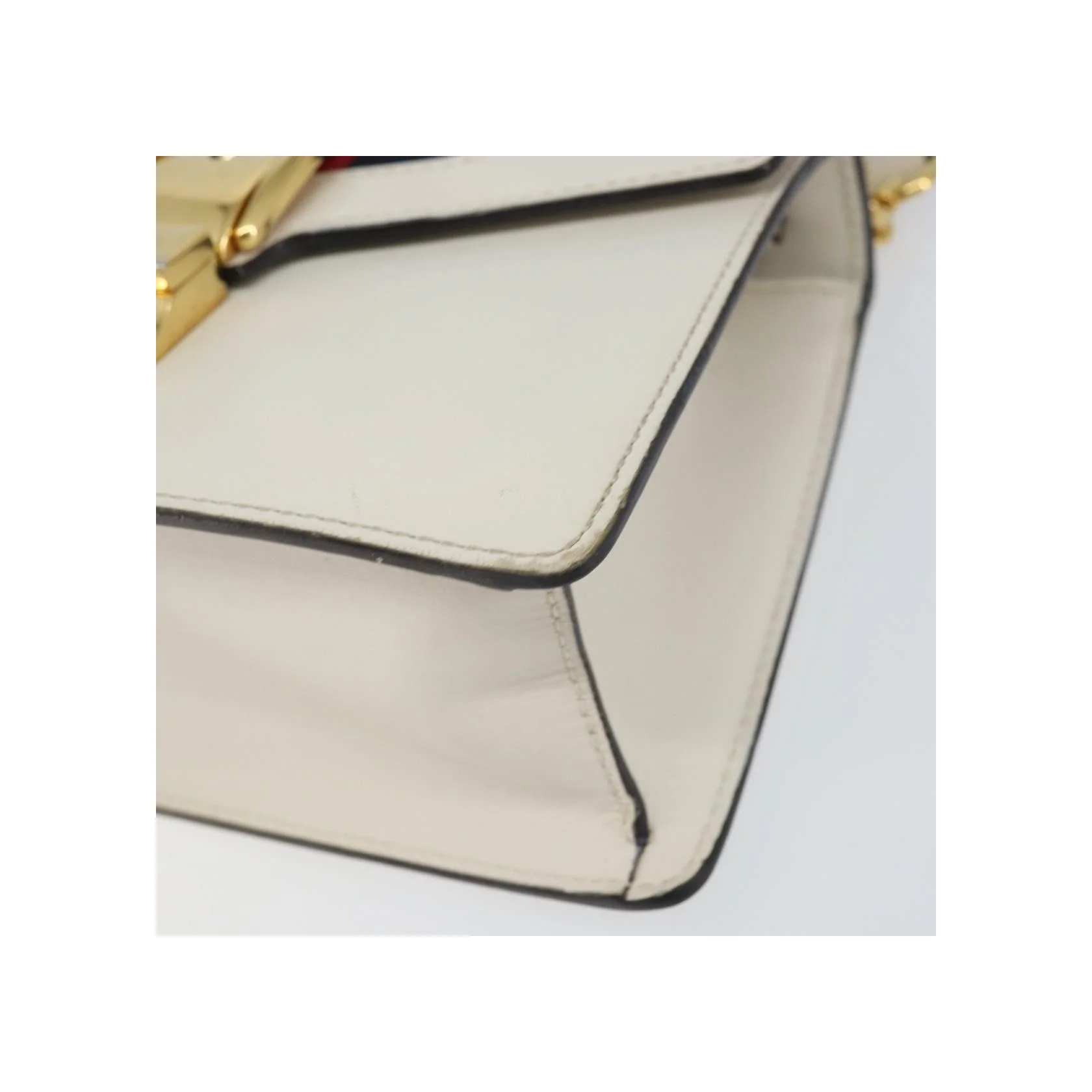 Sac À Poingées Gucci Sylvie - White - Image 9