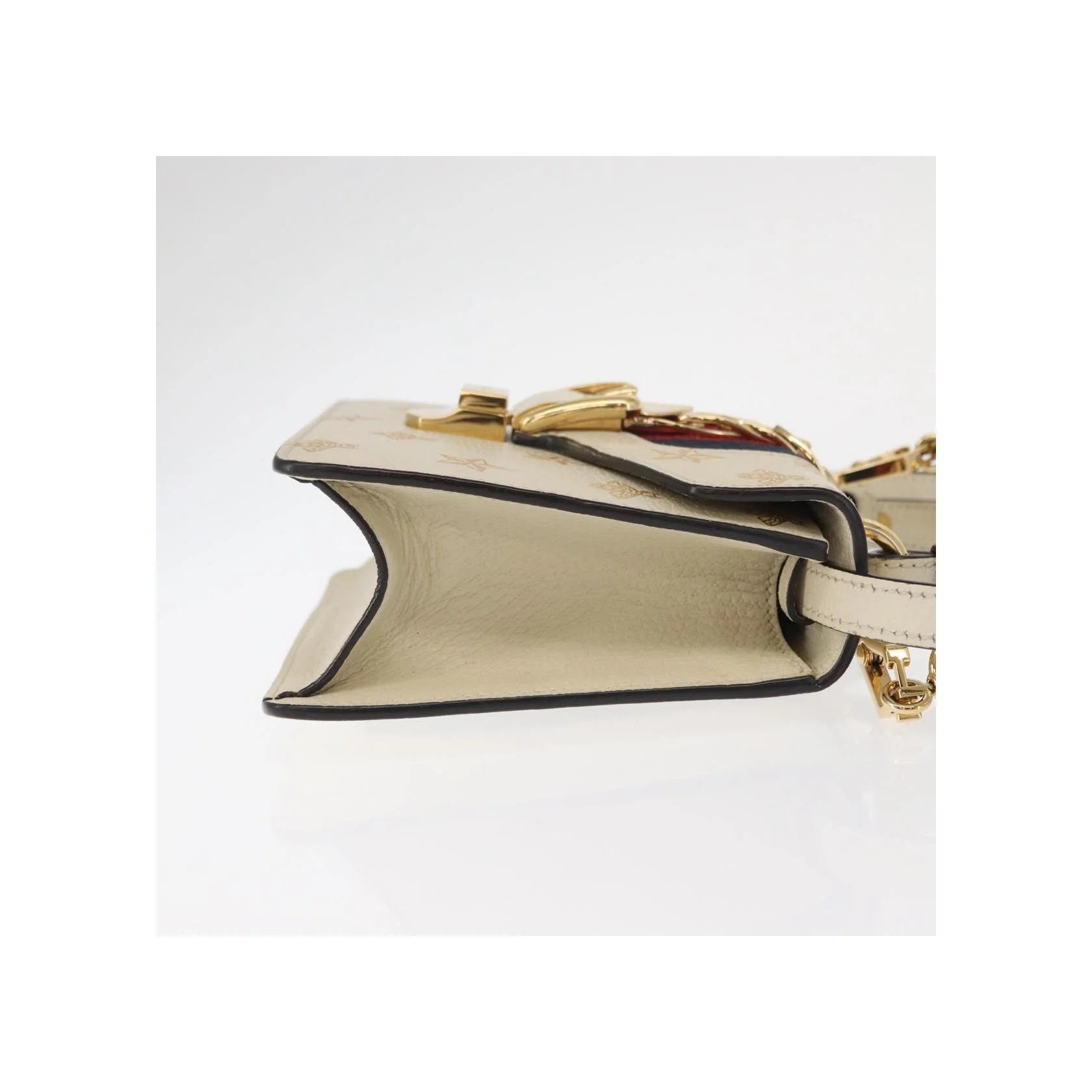 Sac À Poingées Gucci Sylvie - Beige - Image 3