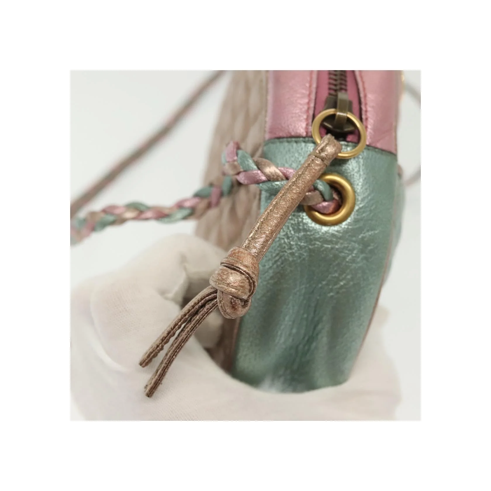 Sac Caméra À Bandoulière Gucci Trapuntata - Multicolour - Image 13