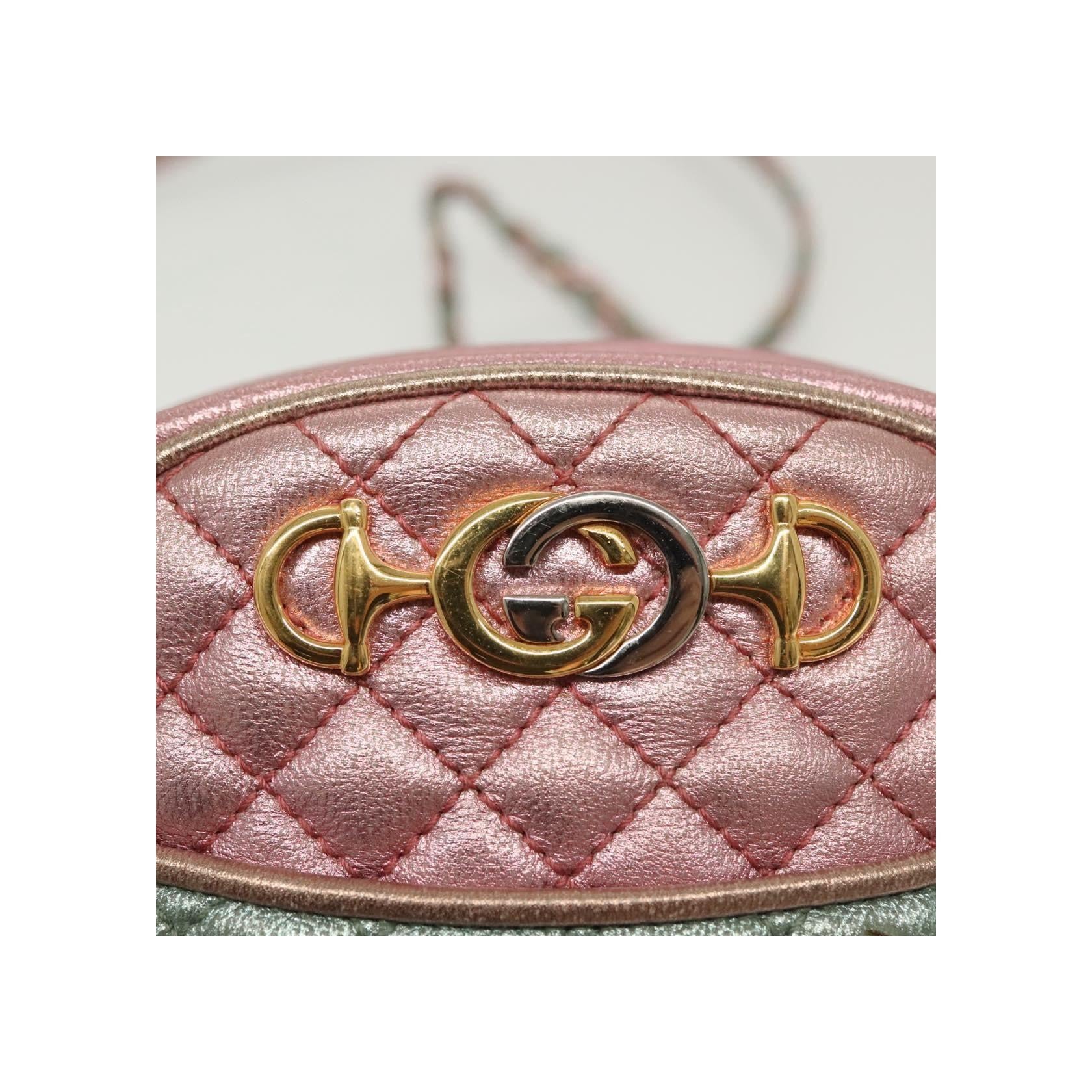 Sac Caméra À Bandoulière Gucci Trapuntata - Multicolour - Image 14