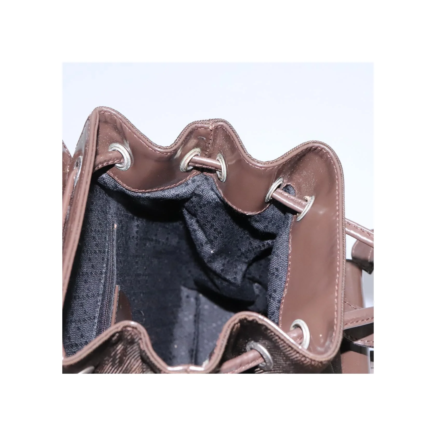 Sac À Dos Gucci Vintage Bamboo - Brown - Image 14
