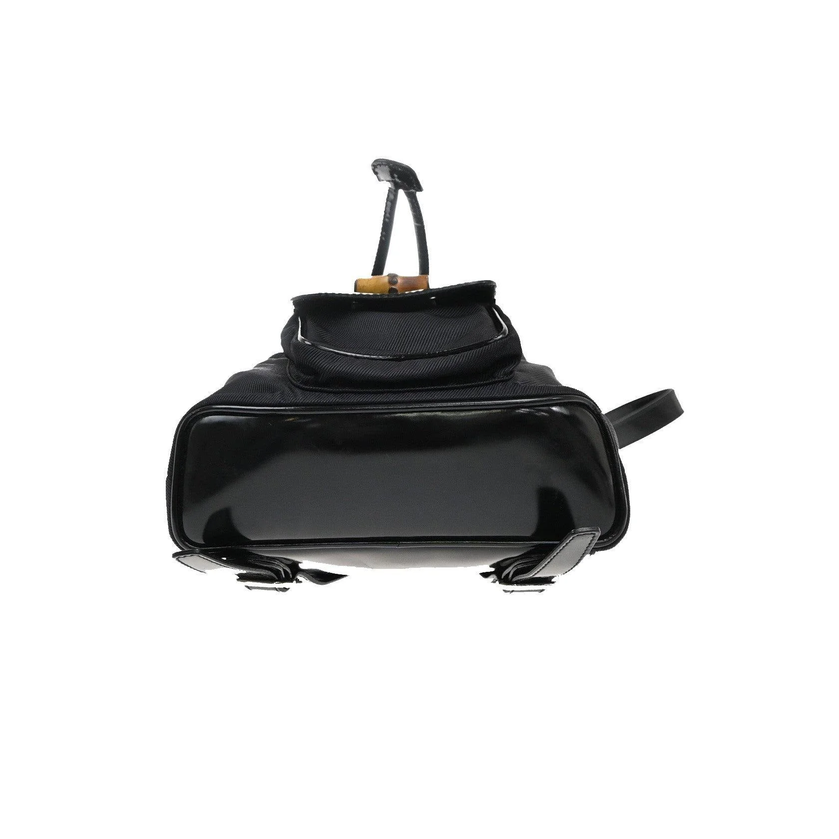 Sac À Dos Gucci Vintage Bamboo - Black - Image 11