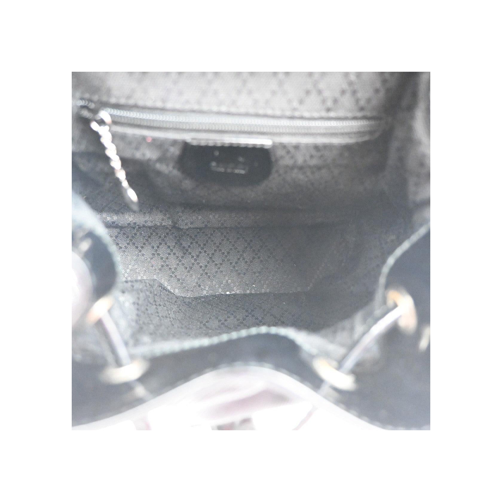 Sac À Dos Gucci Vintage Bamboo - Black - Image 5