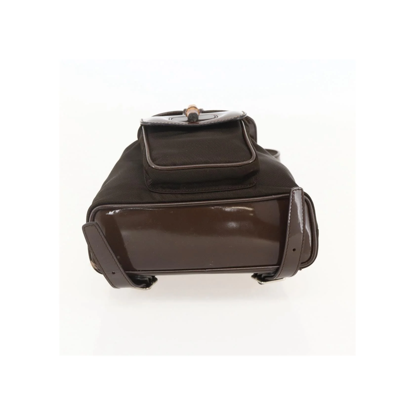 Sac À Dos Gucci Vintage Bamboo - Brown - Image 14