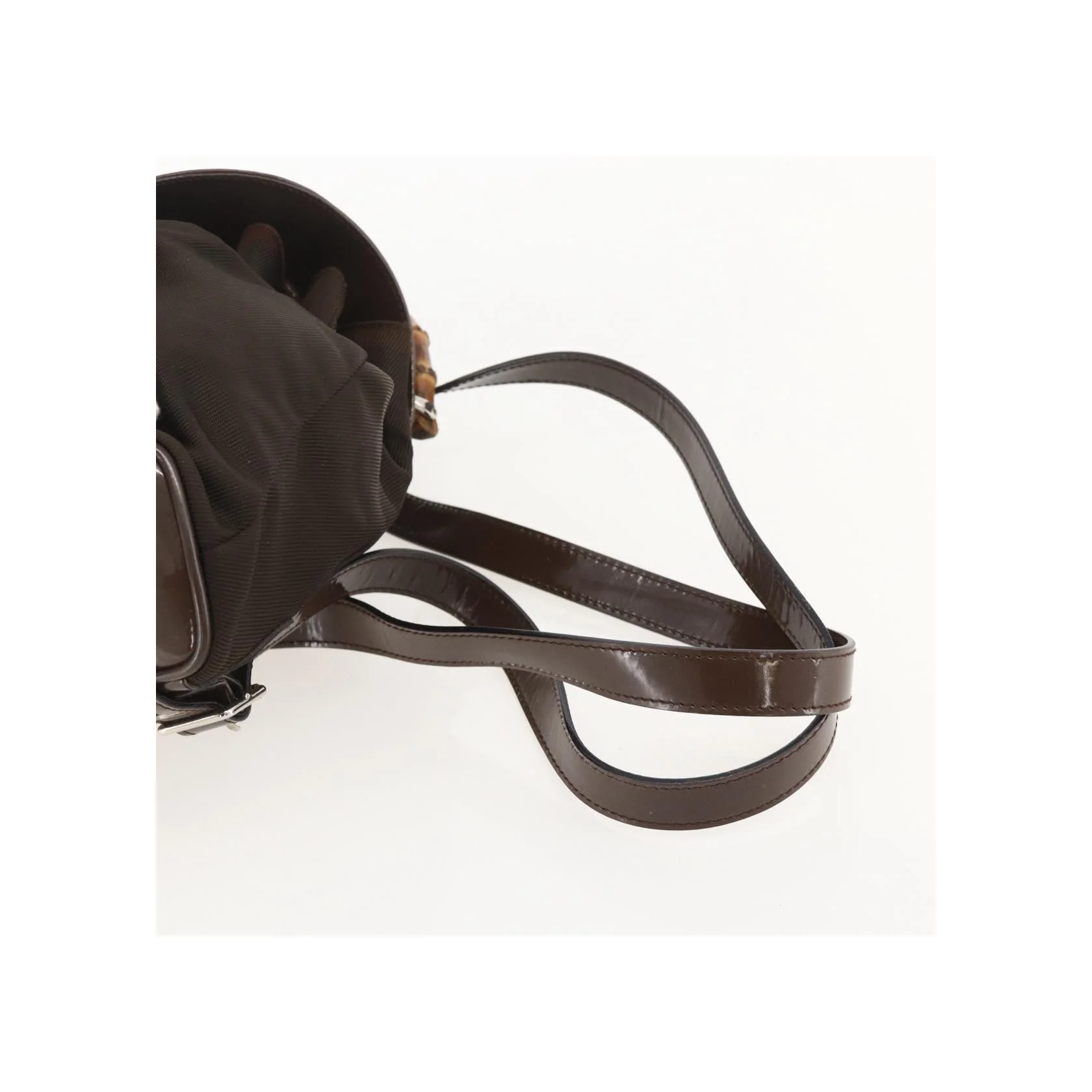 Sac À Dos Gucci Vintage Bamboo - Brown - Image 16