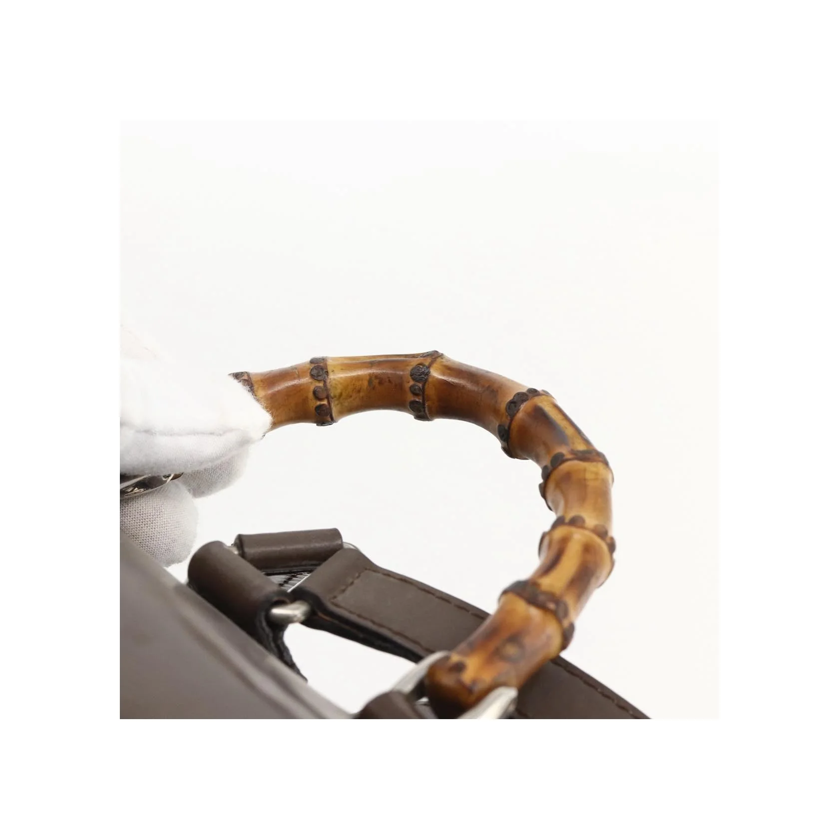 Sac À Dos Gucci Vintage Bamboo - Brown - Image 18