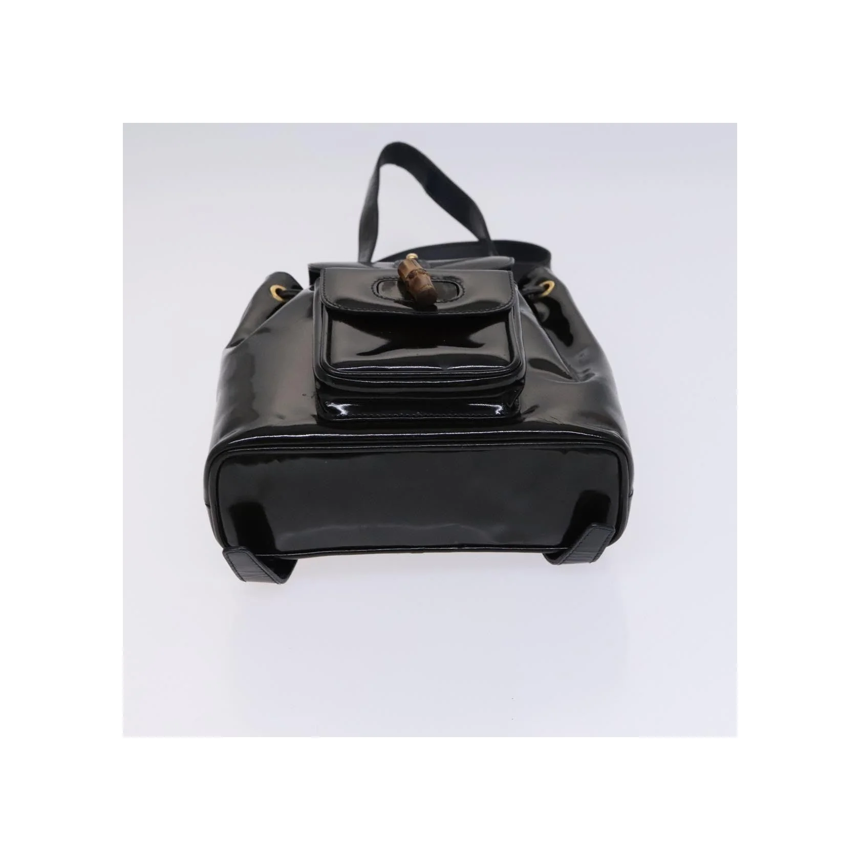 Sac À Dos Gucci Vintage Bamboo - Black - Image 14