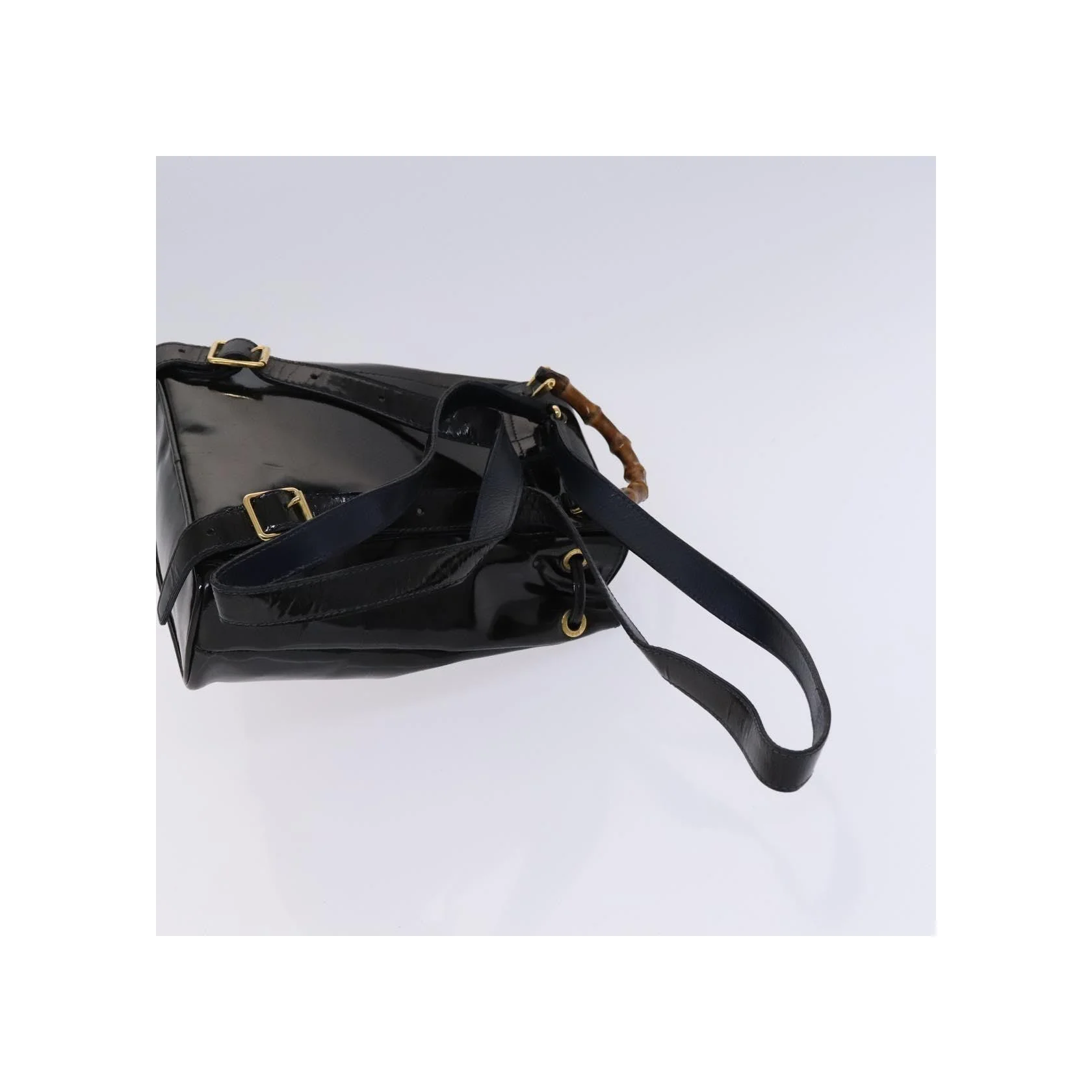 Sac À Dos Gucci Vintage Bamboo - Black - Image 16