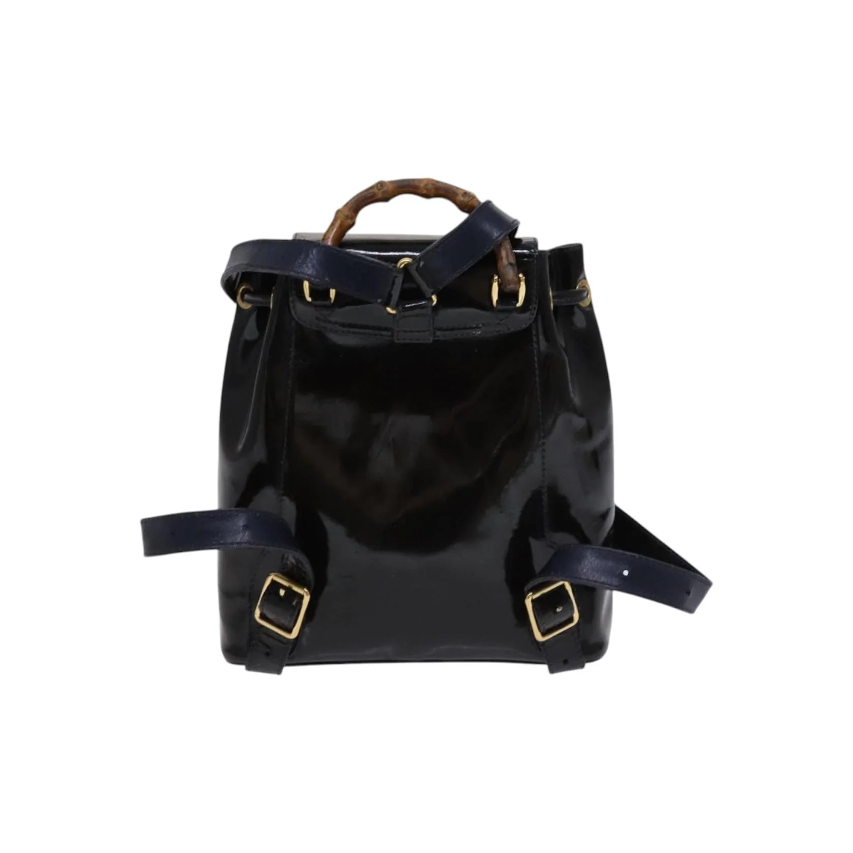 Sac À Dos Gucci Vintage Bamboo - Black - Image 2