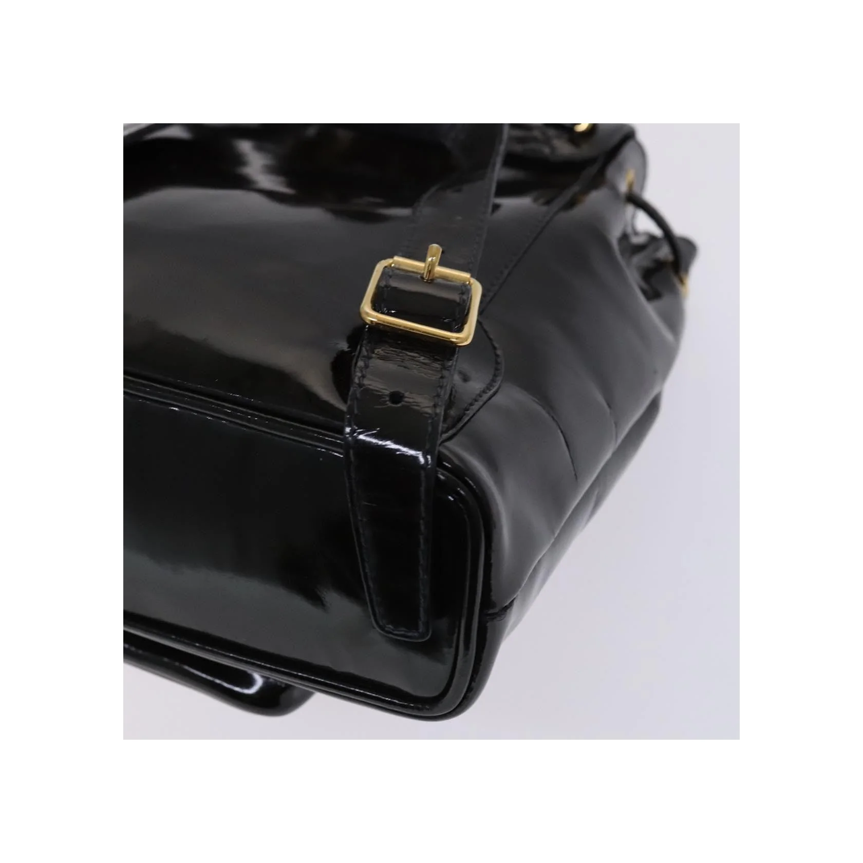 Sac À Dos Gucci Vintage Bamboo - Black - Image 9
