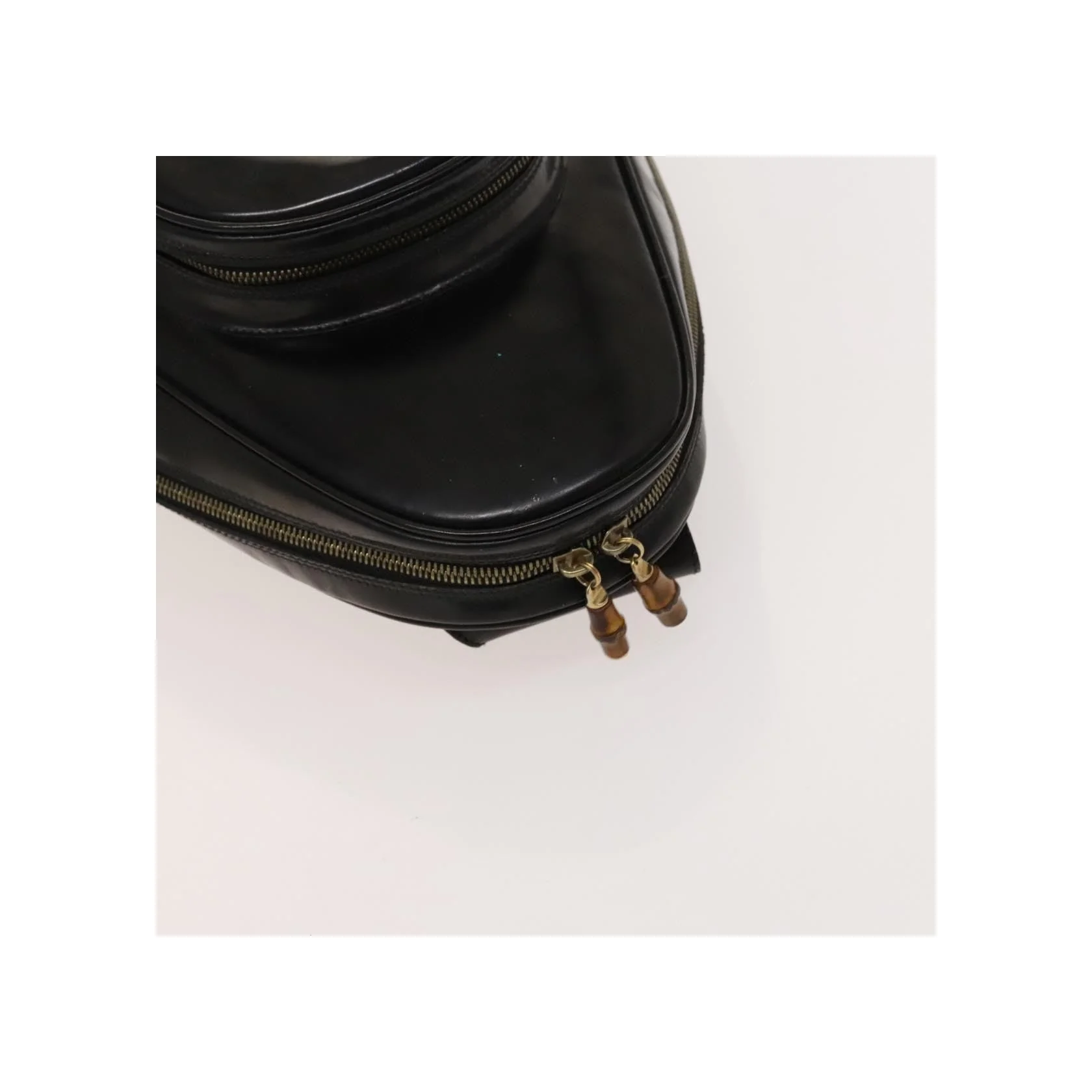 Sac À Dos Gucci Vintage Bamboo - Black - Image 14
