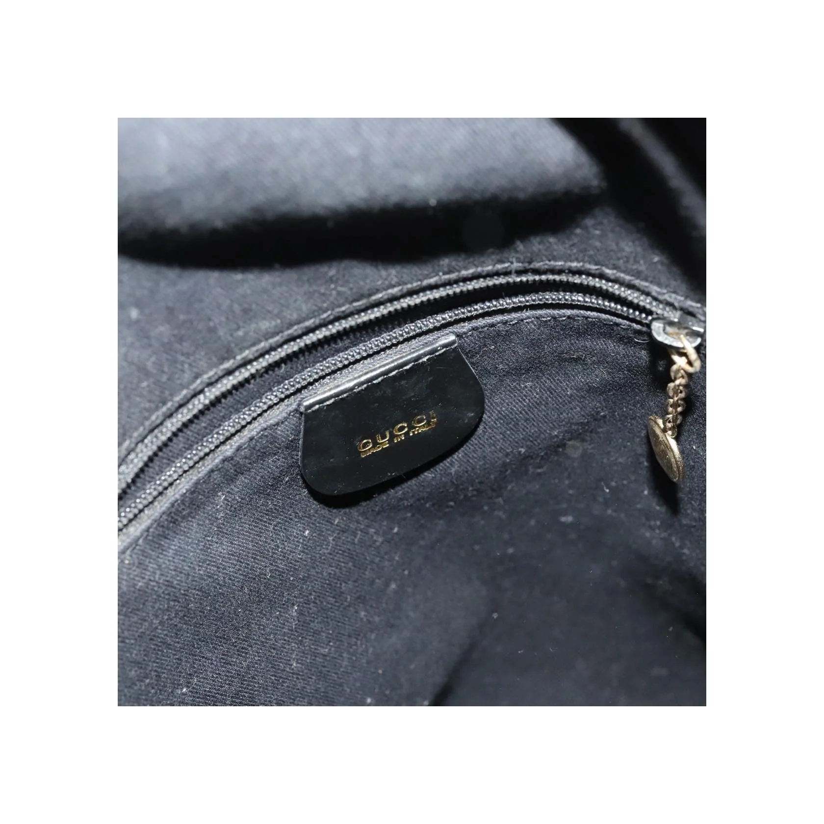 Sac À Dos Gucci Vintage Bamboo - Black - Image 6