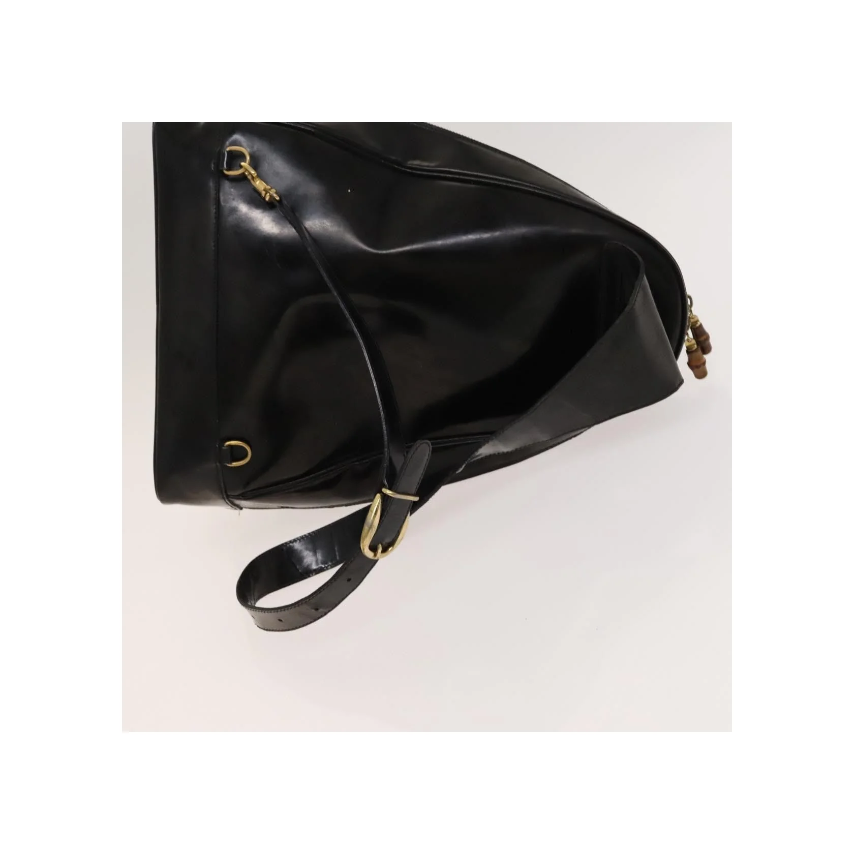 Sac À Dos Gucci Vintage Bamboo - Black - Image 7