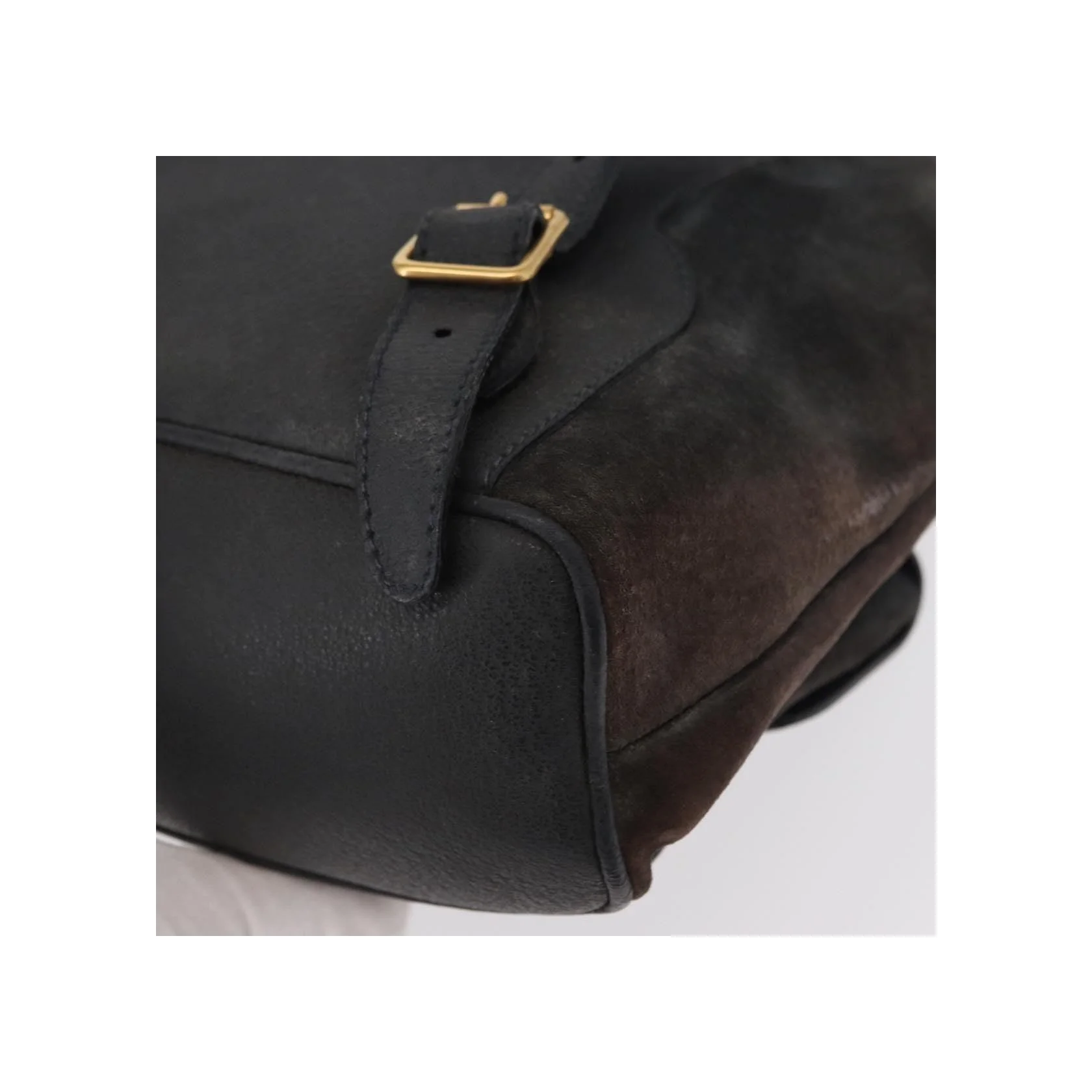 Sac À Dos Gucci Vintage Bamboo - Navy - Image 11