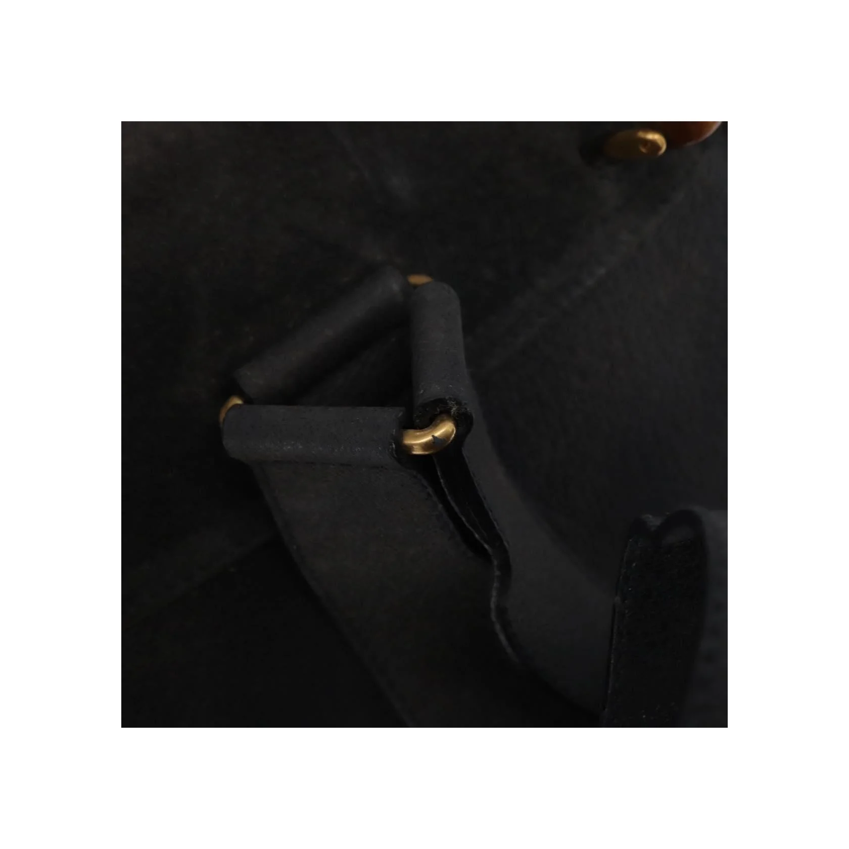 Sac À Dos Gucci Vintage Bamboo - Navy - Image 15