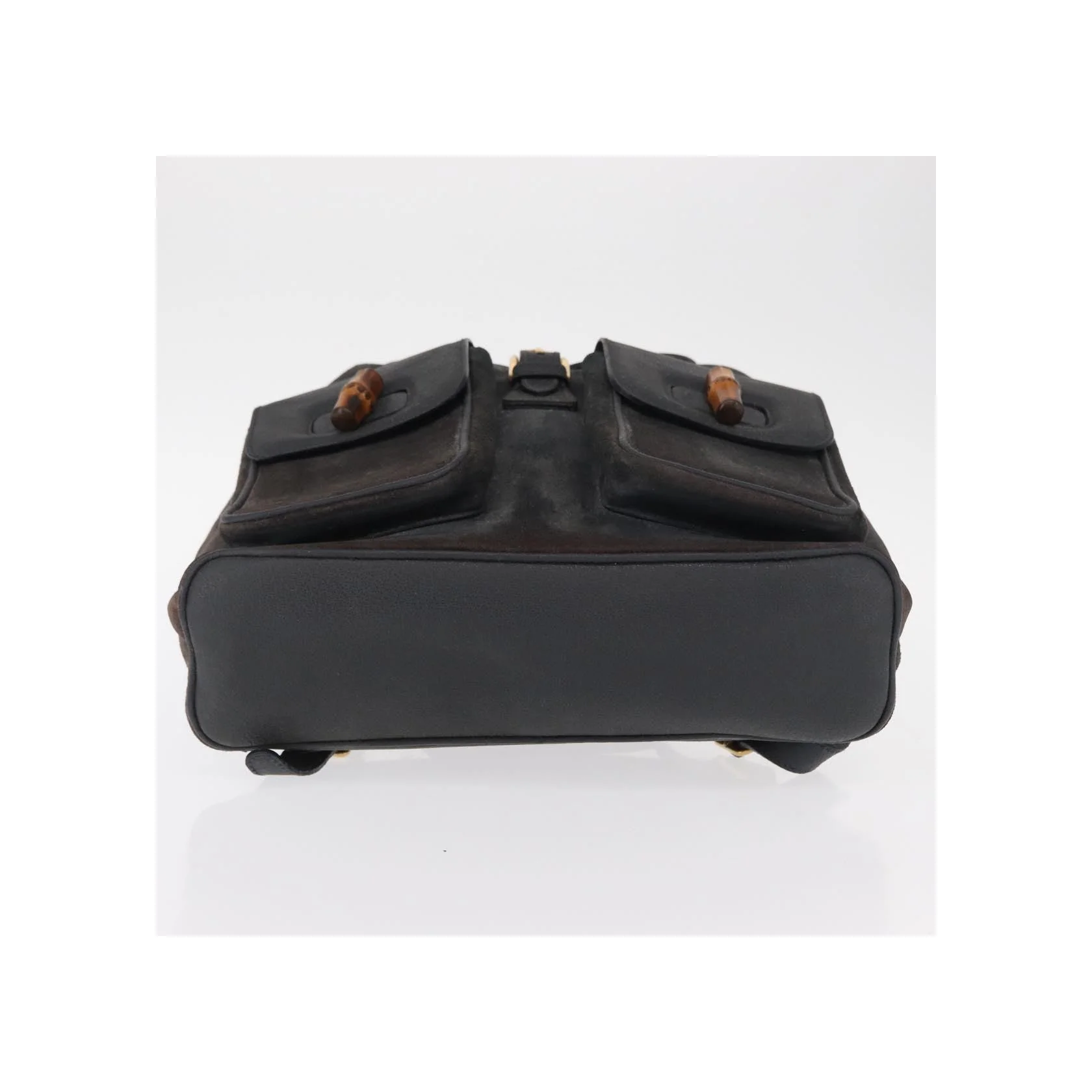 Sac À Dos Gucci Vintage Bamboo - Navy - Image 21