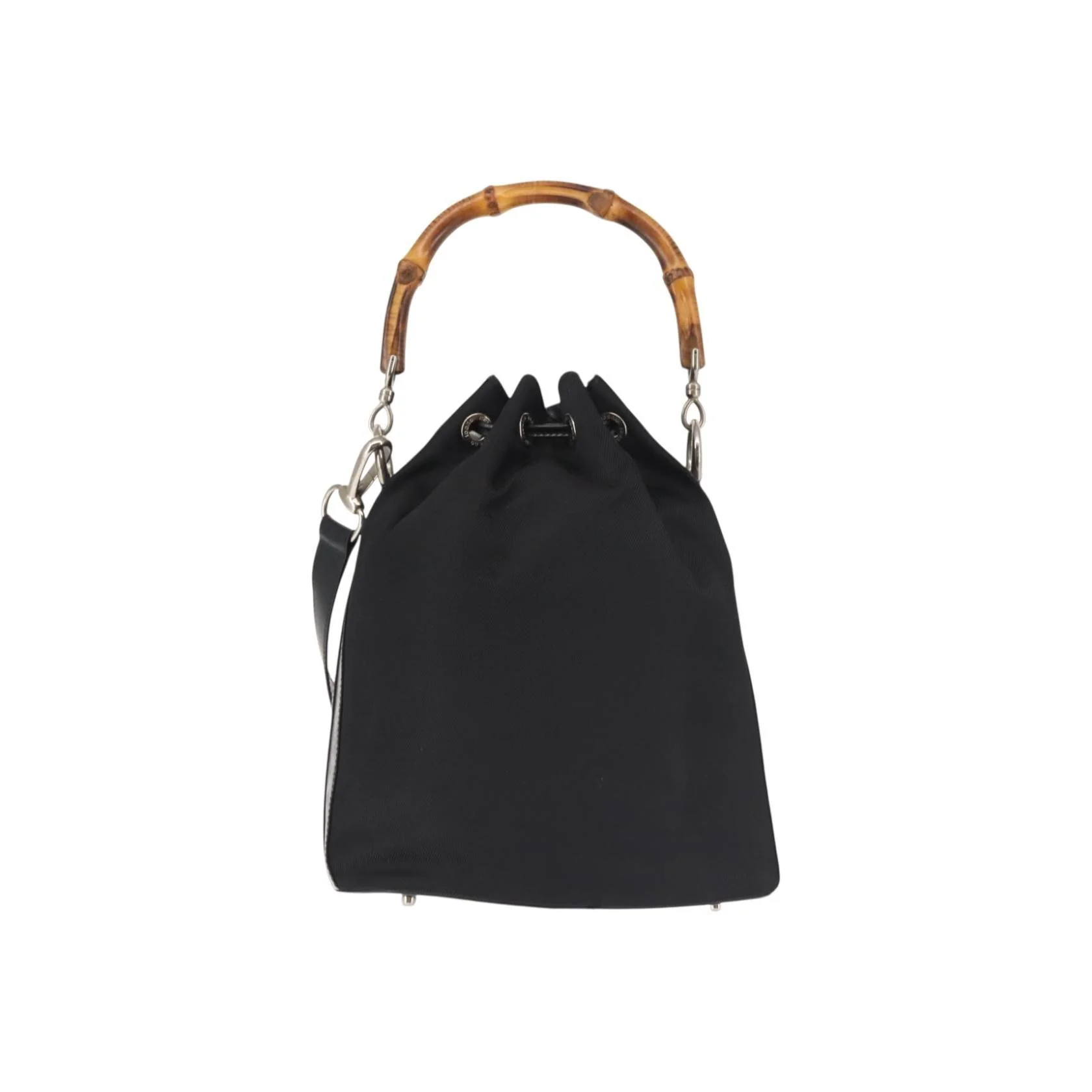 Sac Seau Gucci Vintage Bamboo - Black - Image 2