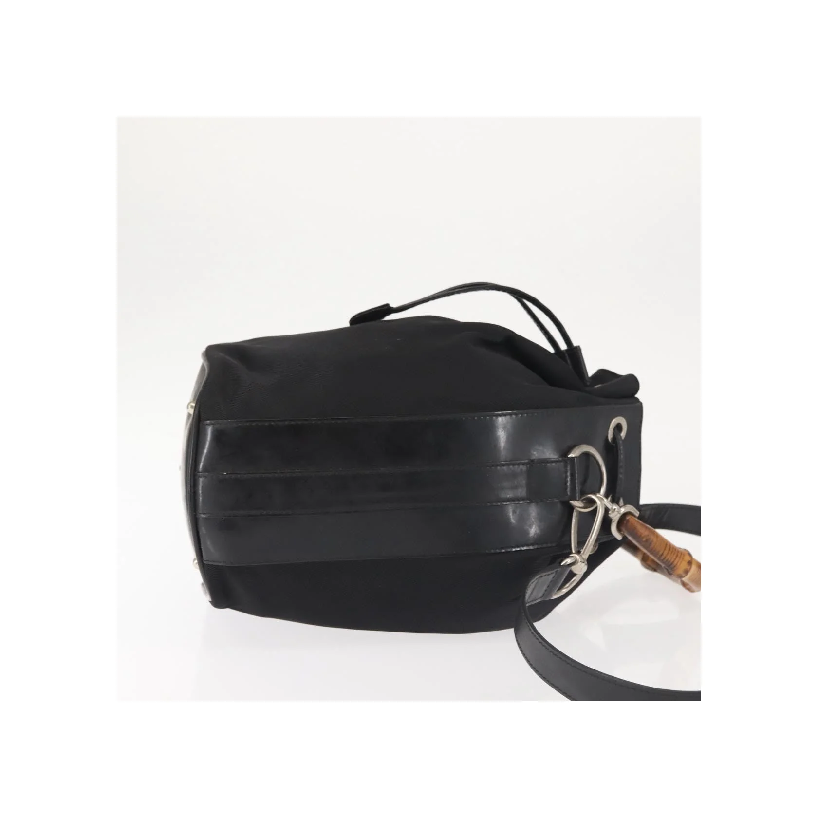Sac Seau Gucci Vintage Bamboo - Black - Image 3