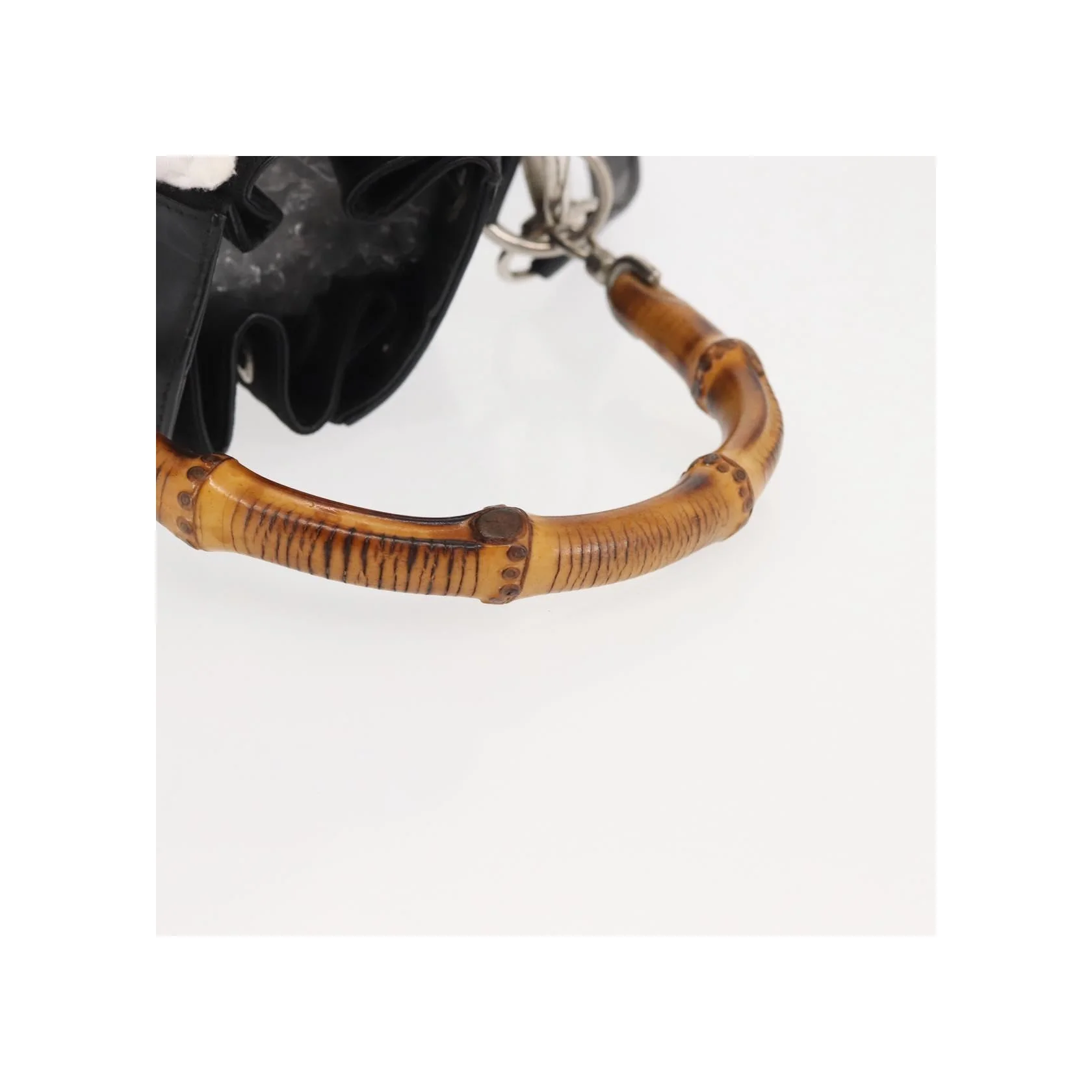 Sac Seau Gucci Vintage Bamboo - Black - Image 8