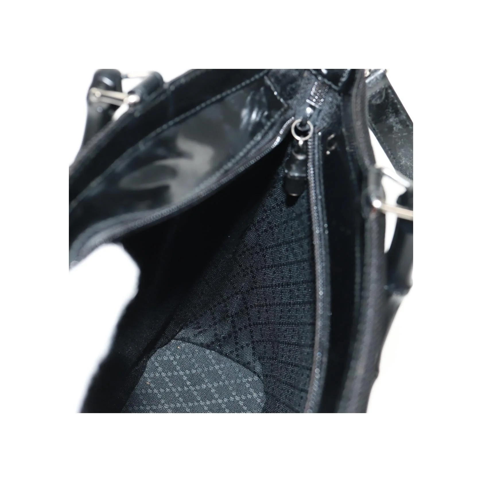 Sac À Poingées Gucci Vintage Bamboo - Black - Image 21