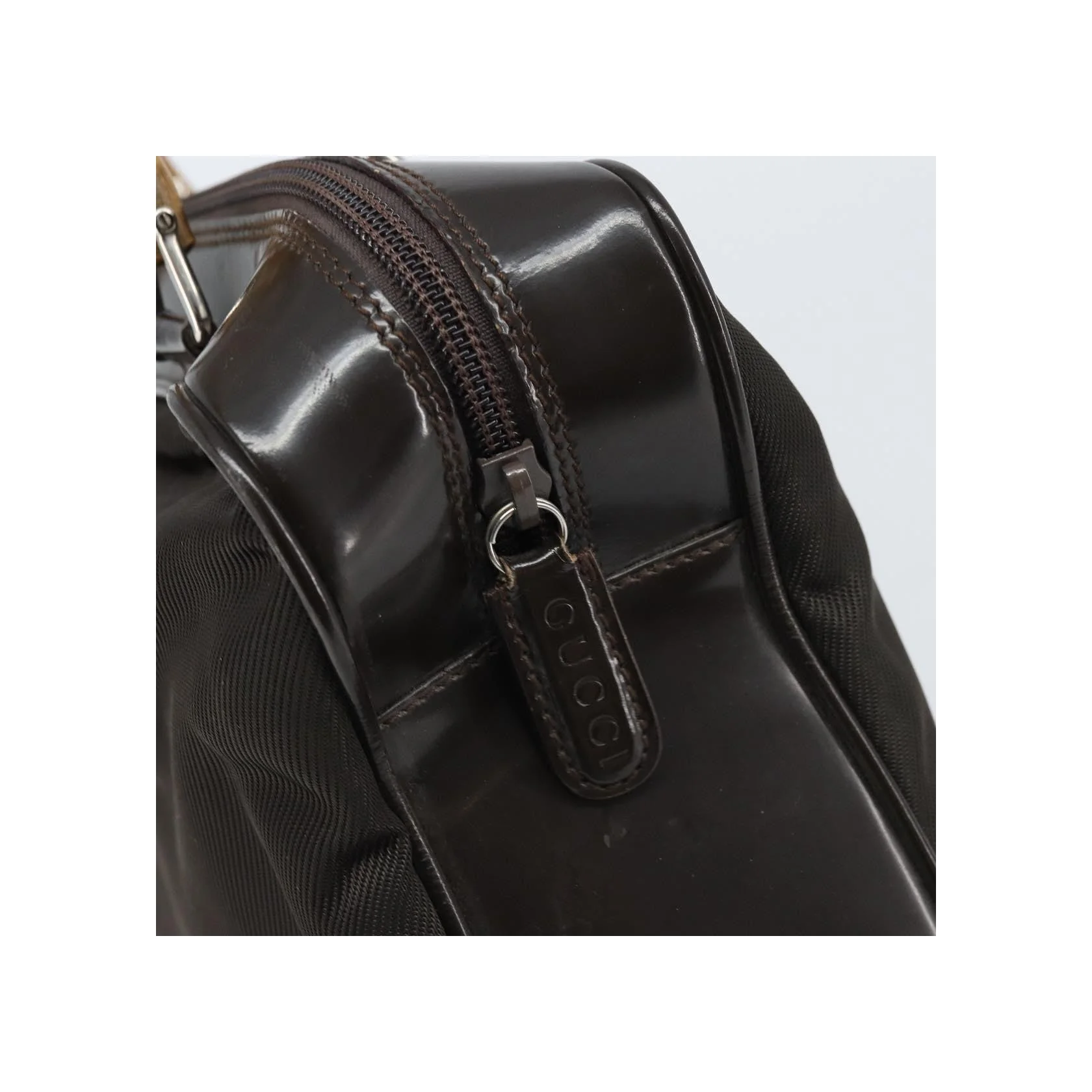 Sac À Poingées Gucci Vintage Bamboo - Brown - Image 13
