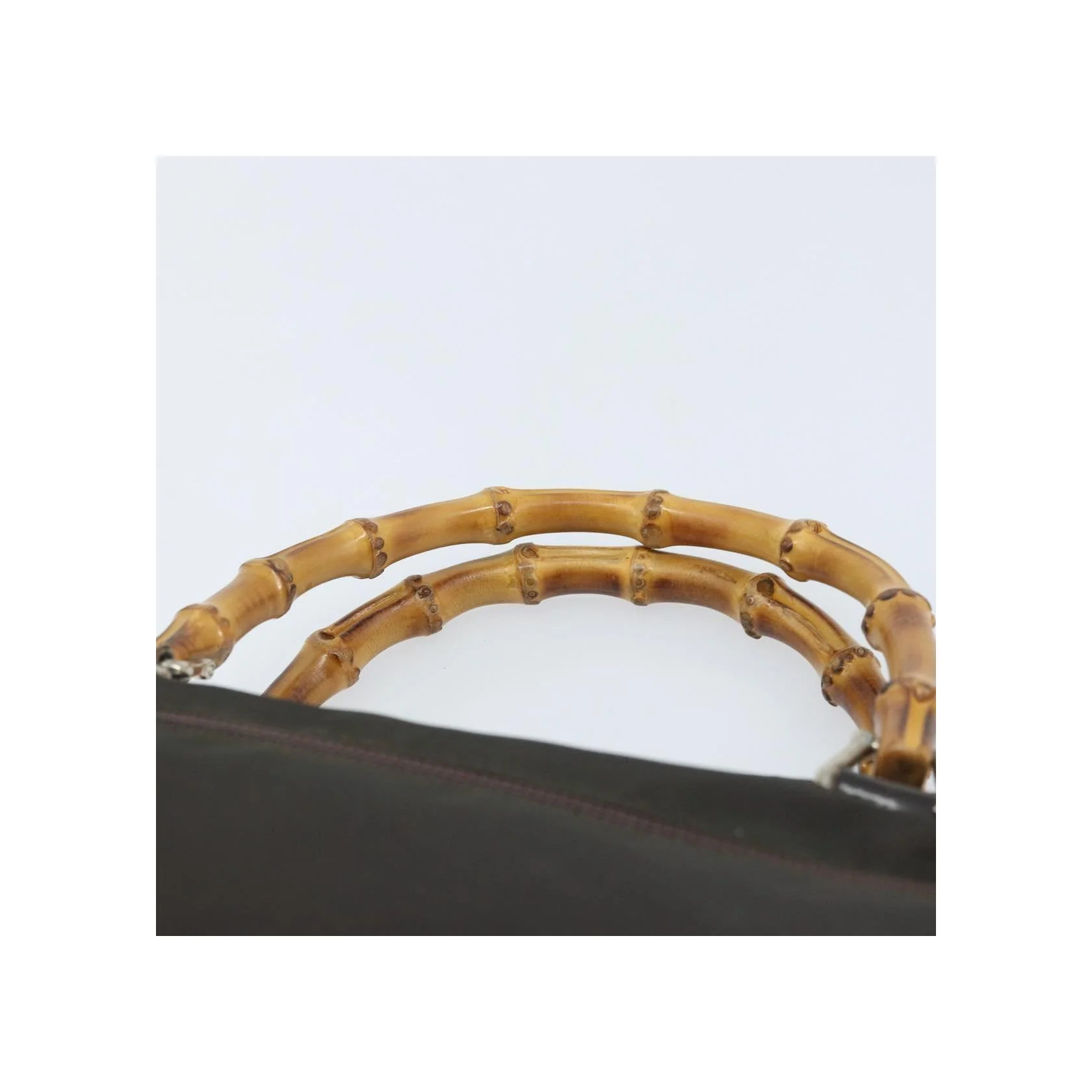Sac À Poingées Gucci Vintage Bamboo - Brown - Image 18