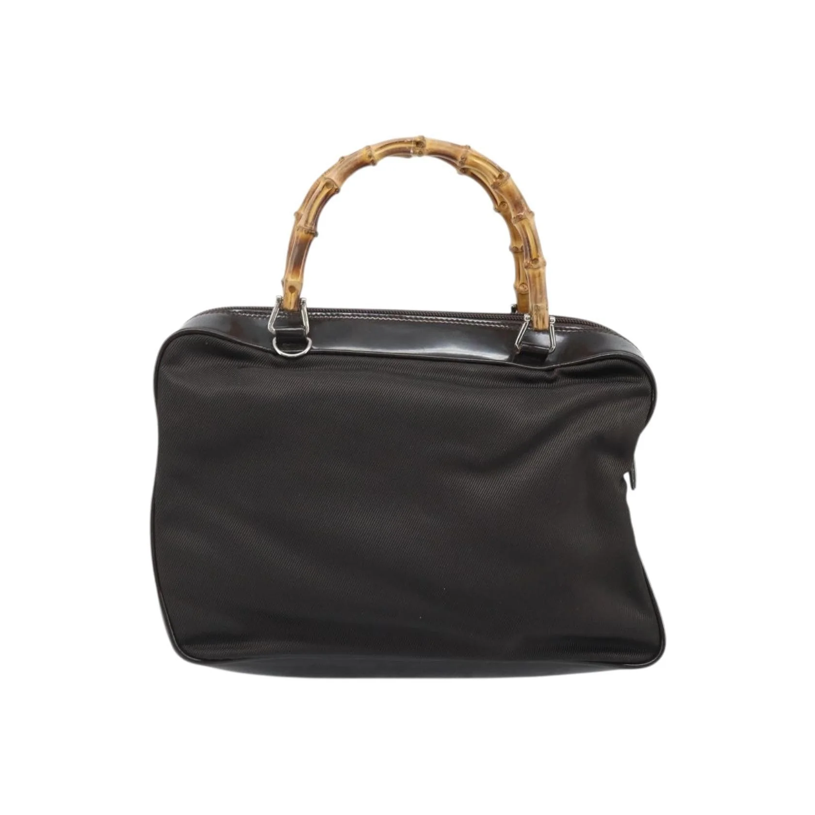 Sac À Poingées Gucci Vintage Bamboo - Brown - Image 2