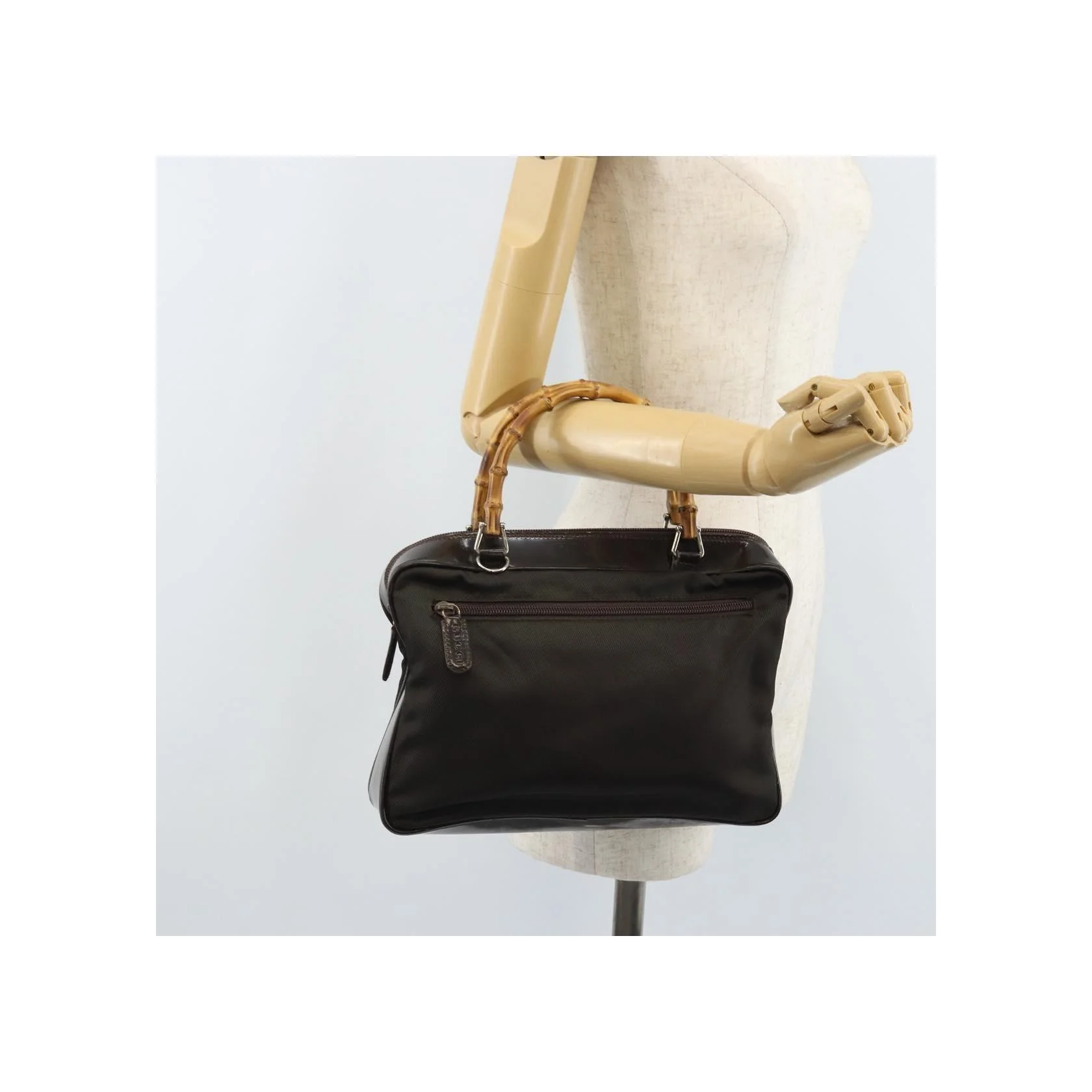 Sac À Poingées Gucci Vintage Bamboo - Brown - Image 24