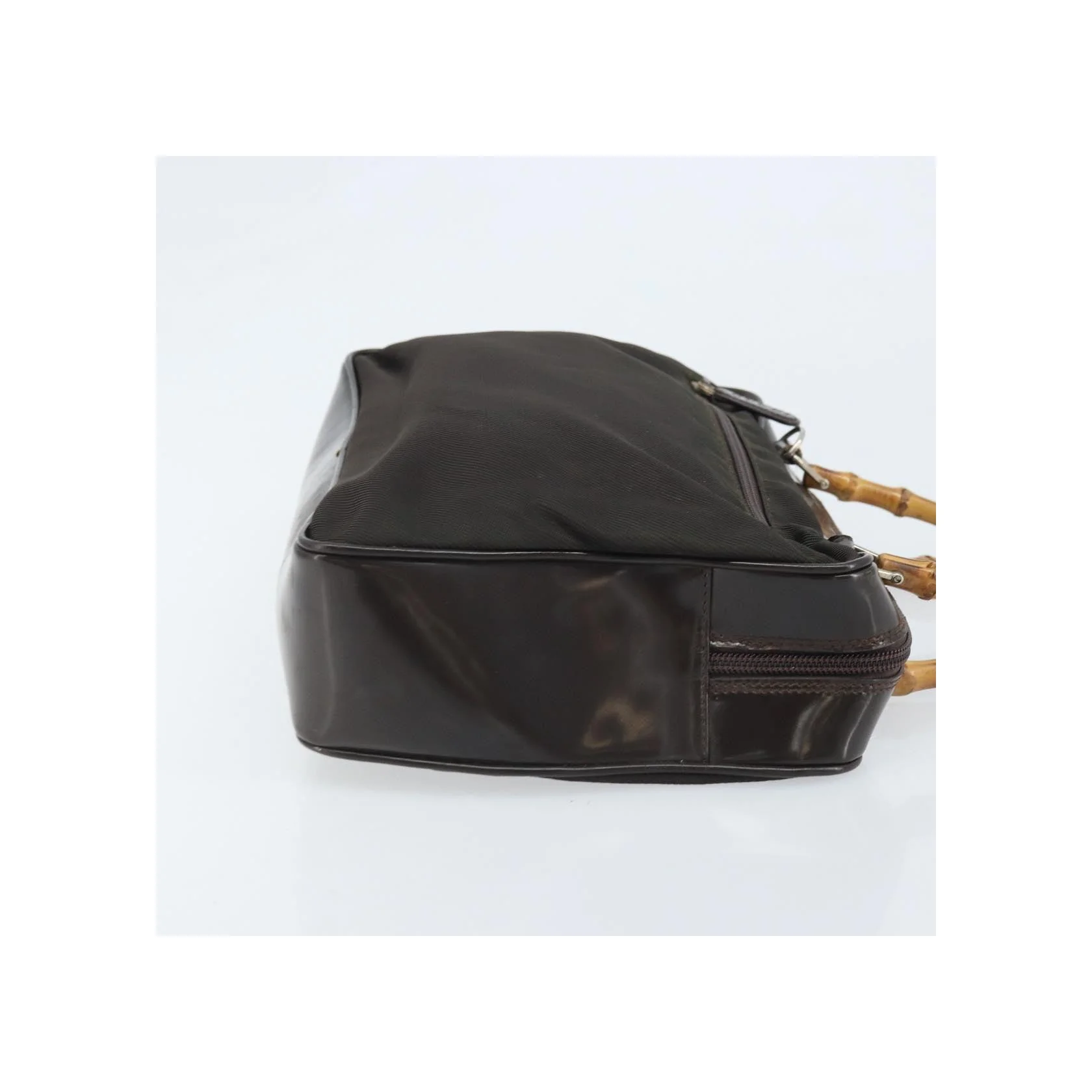 Sac À Poingées Gucci Vintage Bamboo - Brown - Image 3
