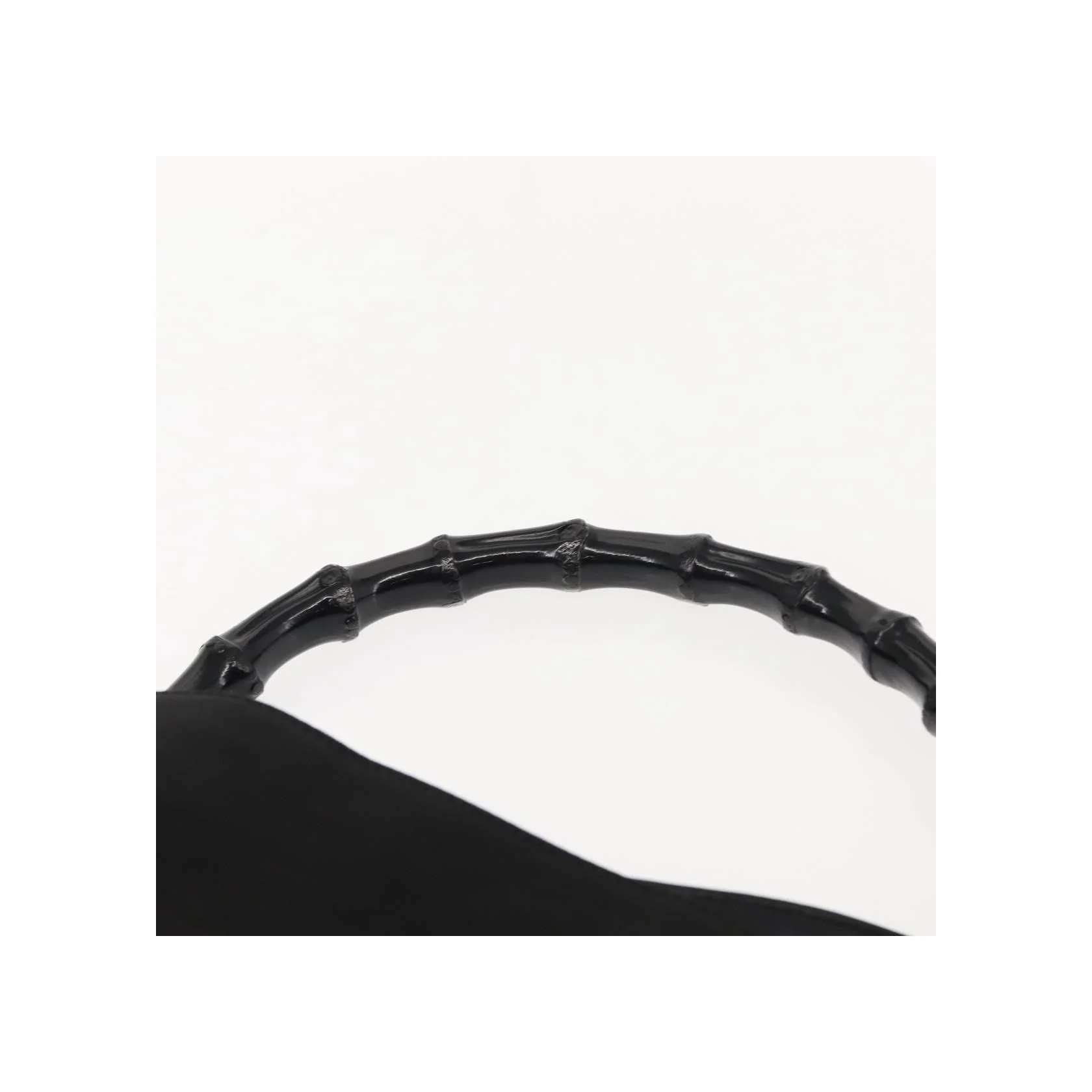Hobo Ouvert Gucci Vintage Bamboo - Black - Image 16