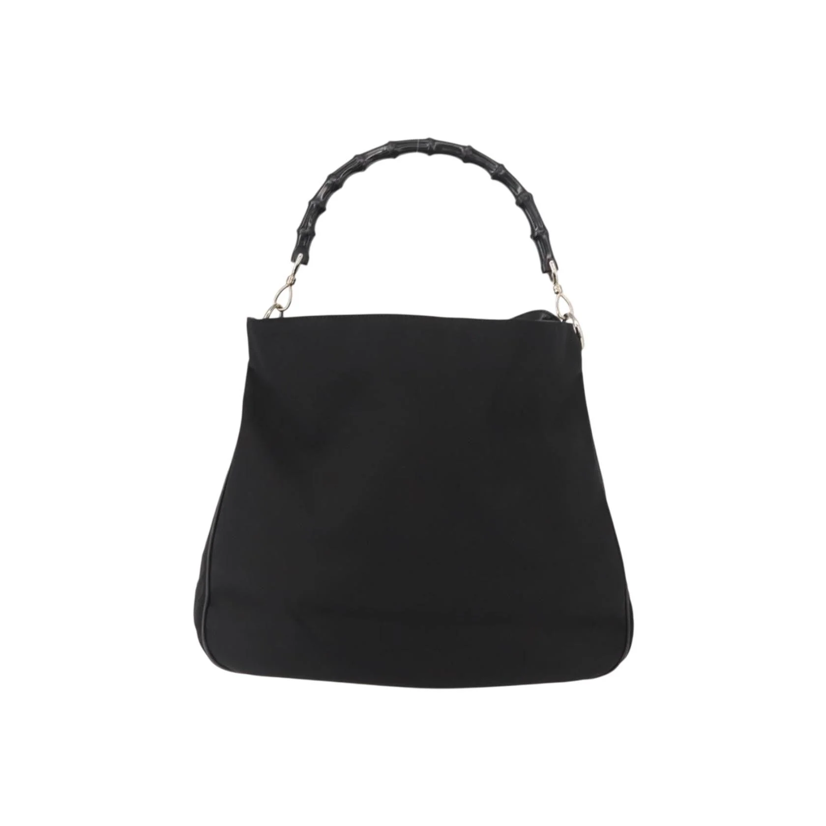 Hobo Ouvert Gucci Vintage Bamboo - Black - Image 18