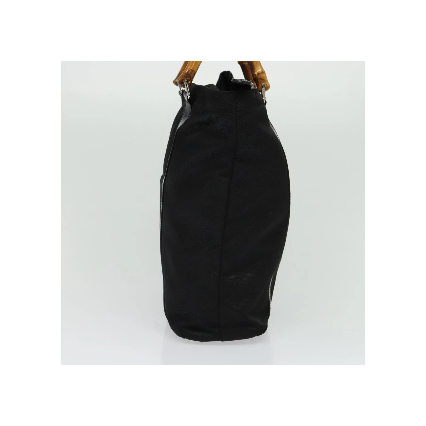 Tote Bag Gucci Vintage Bamboo - Black - Image 3