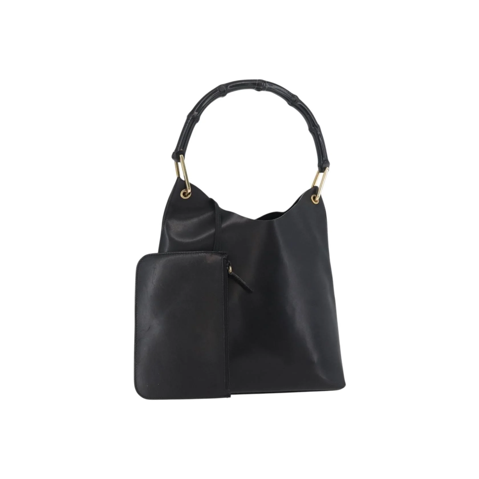 Sac Hobo Gucci Vintage Bamboo - Black - Image 13