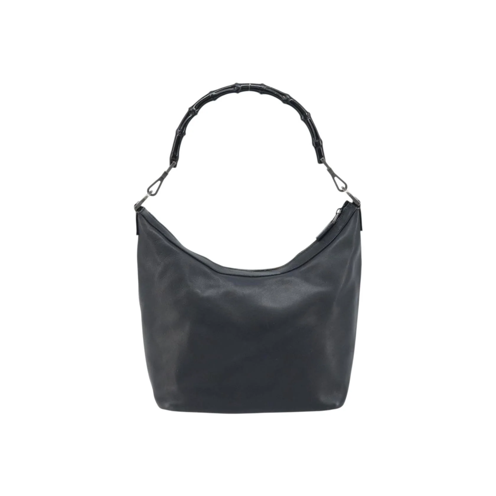 Sac Hobo Gucci Vintage Bamboo - Black - Image 2