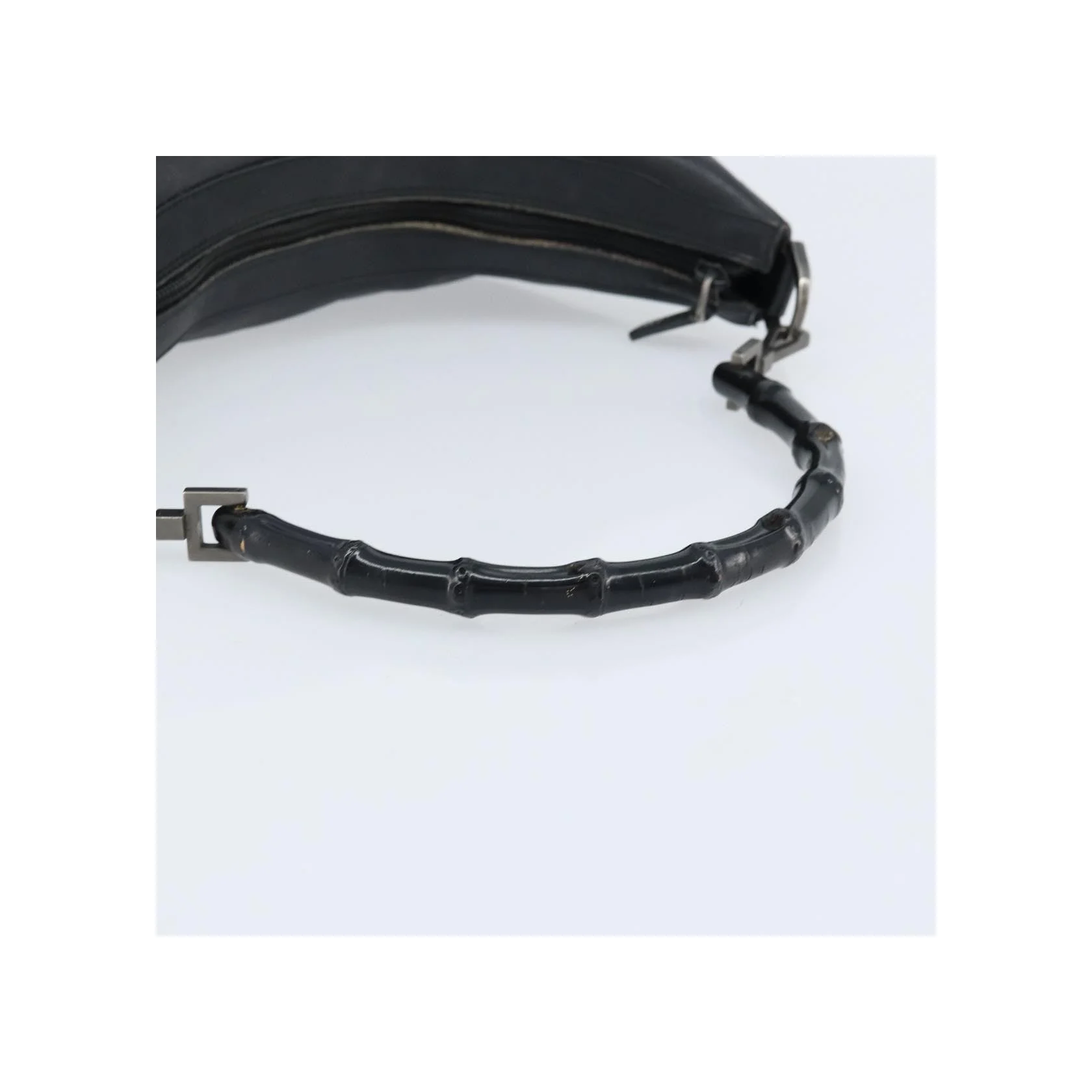 Sac Hobo Gucci Vintage Bamboo - Black - Image 7