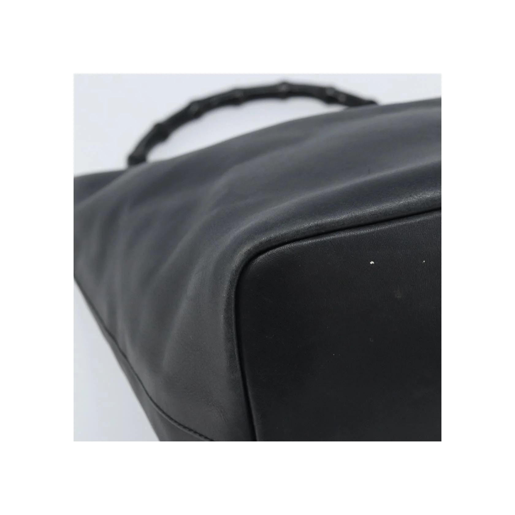Sac Hobo Gucci Vintage Bamboo - Black - Image 8