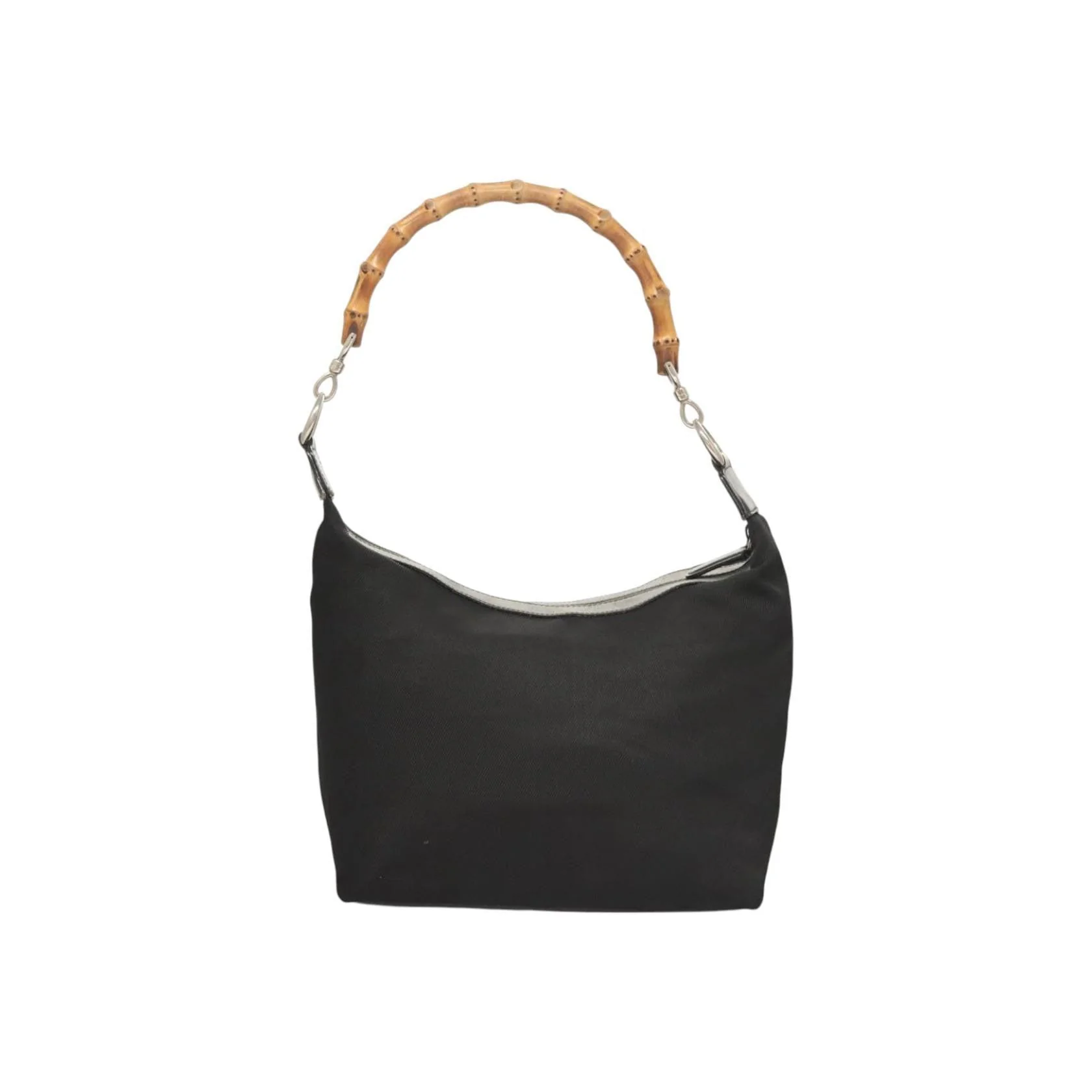 Sac Hobo Gucci Vintage Bamboo - Black - Image 2
