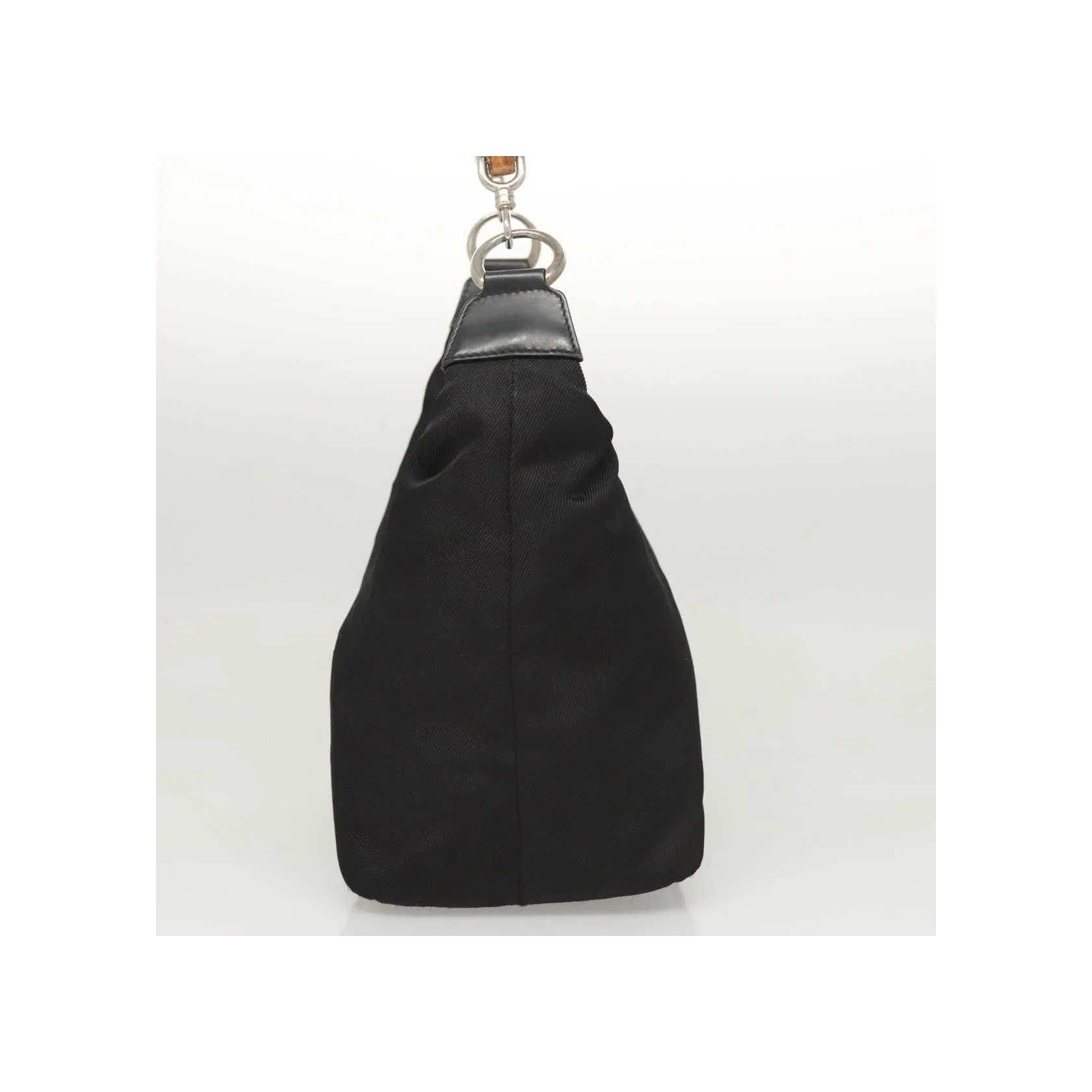 Sac Hobo Gucci Vintage Bamboo - Black - Image 4