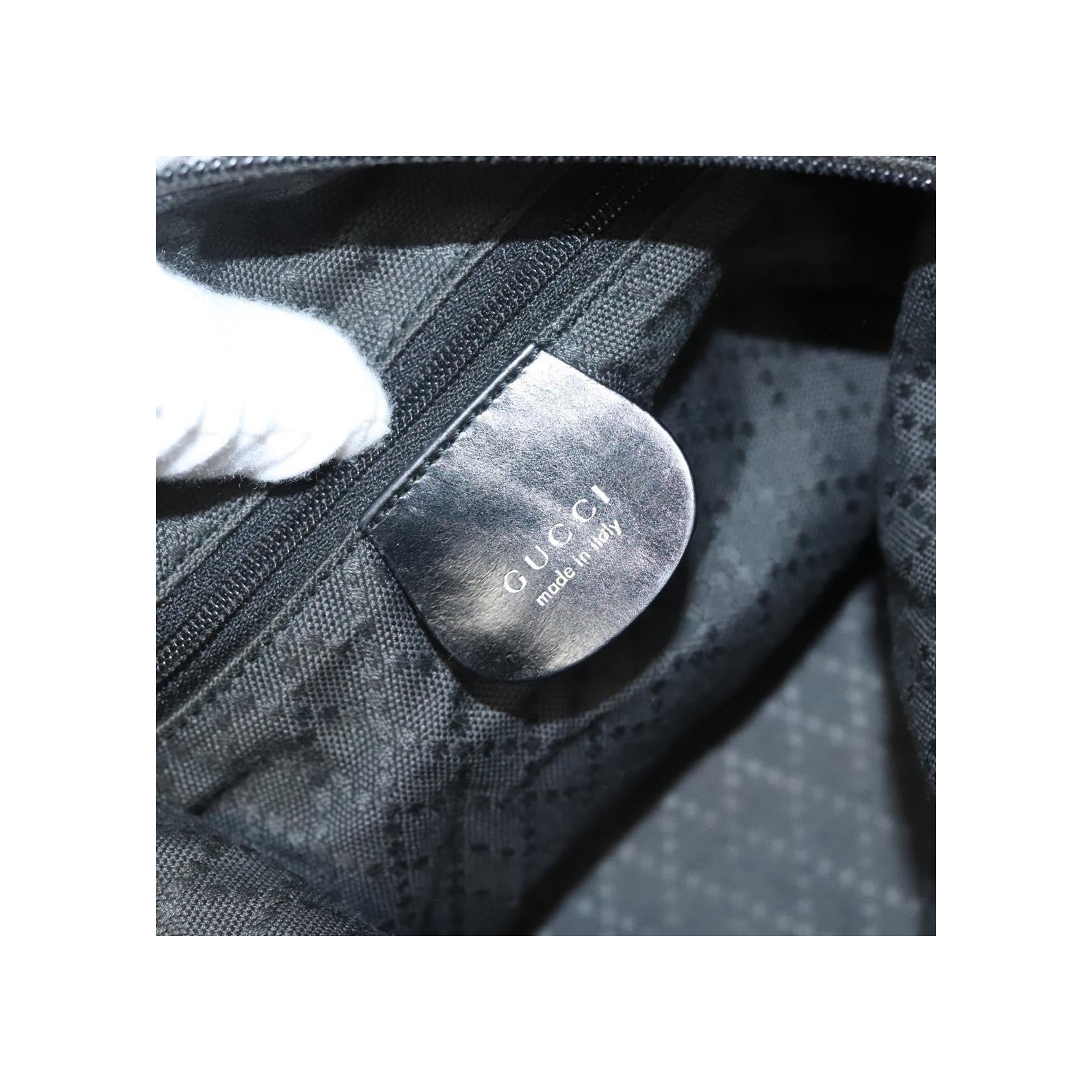 Sac Hobo Gucci Vintage Bamboo - Black - Image 6