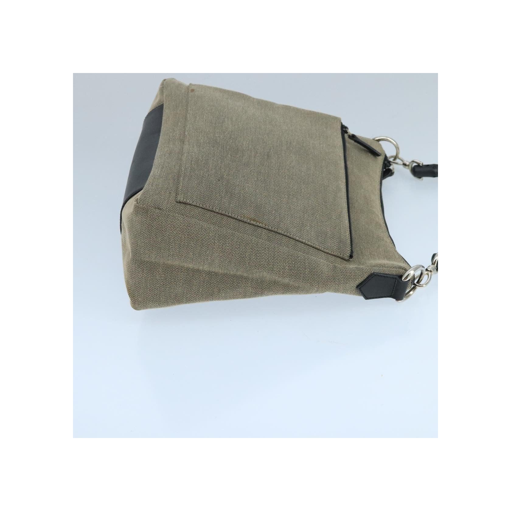 Sac À Bandoulière Gucci Vintage Bamboo - Beige - Image 3