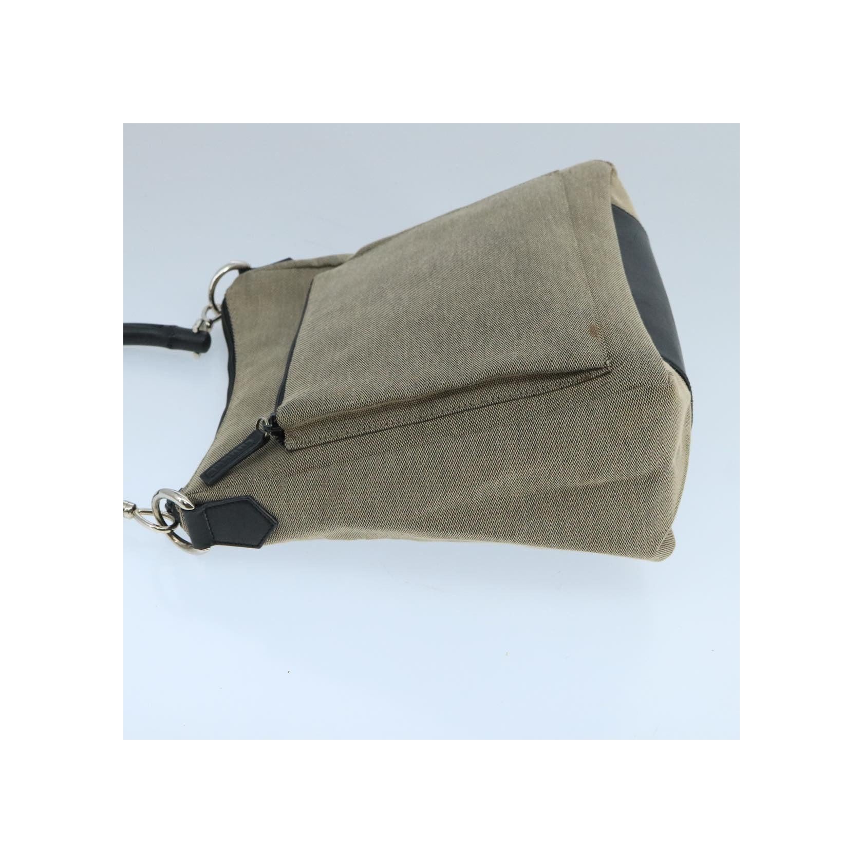 Sac À Bandoulière Gucci Vintage Bamboo - Beige - Image 4