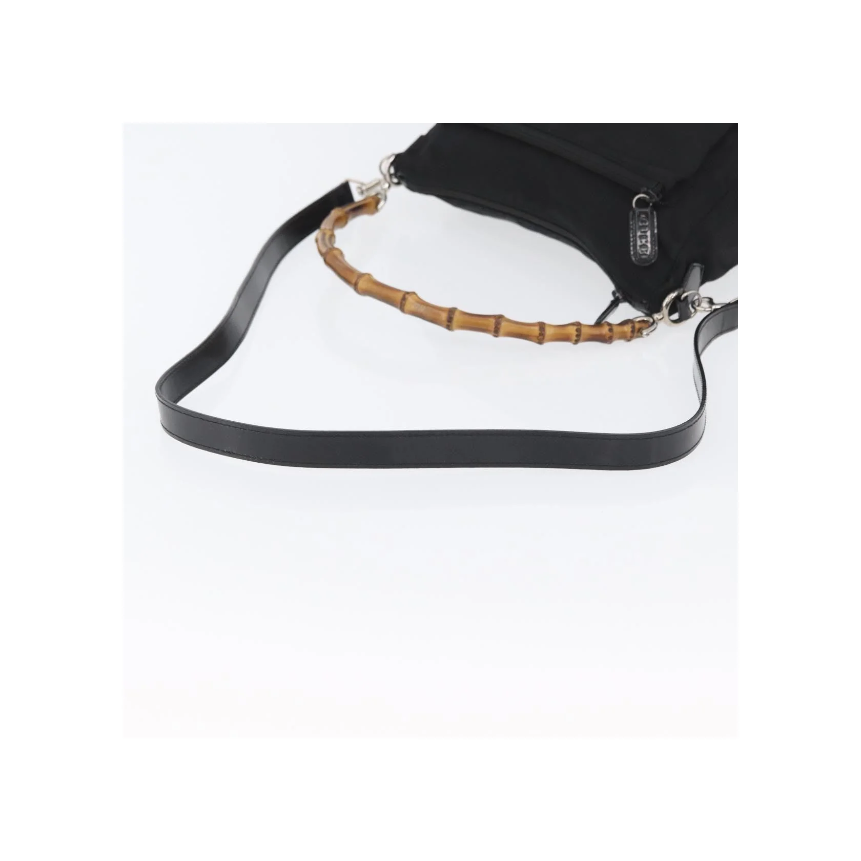 Sac À Bandoulière Gucci Vintage Bamboo - Black - Image 9