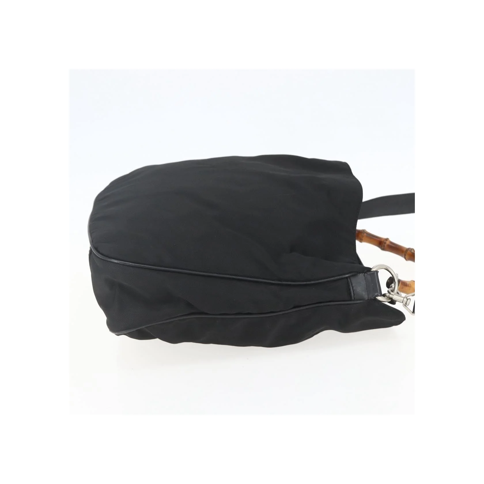 Sac À Bandoulière Gucci Vintage Bamboo - Black - Image 4