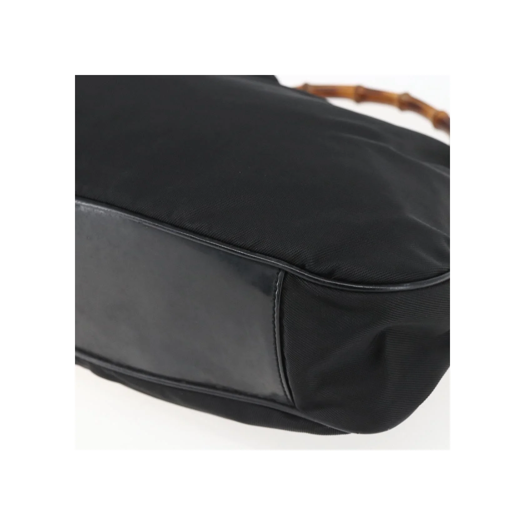 Sac À Bandoulière Gucci Vintage Bamboo - Black - Image 9