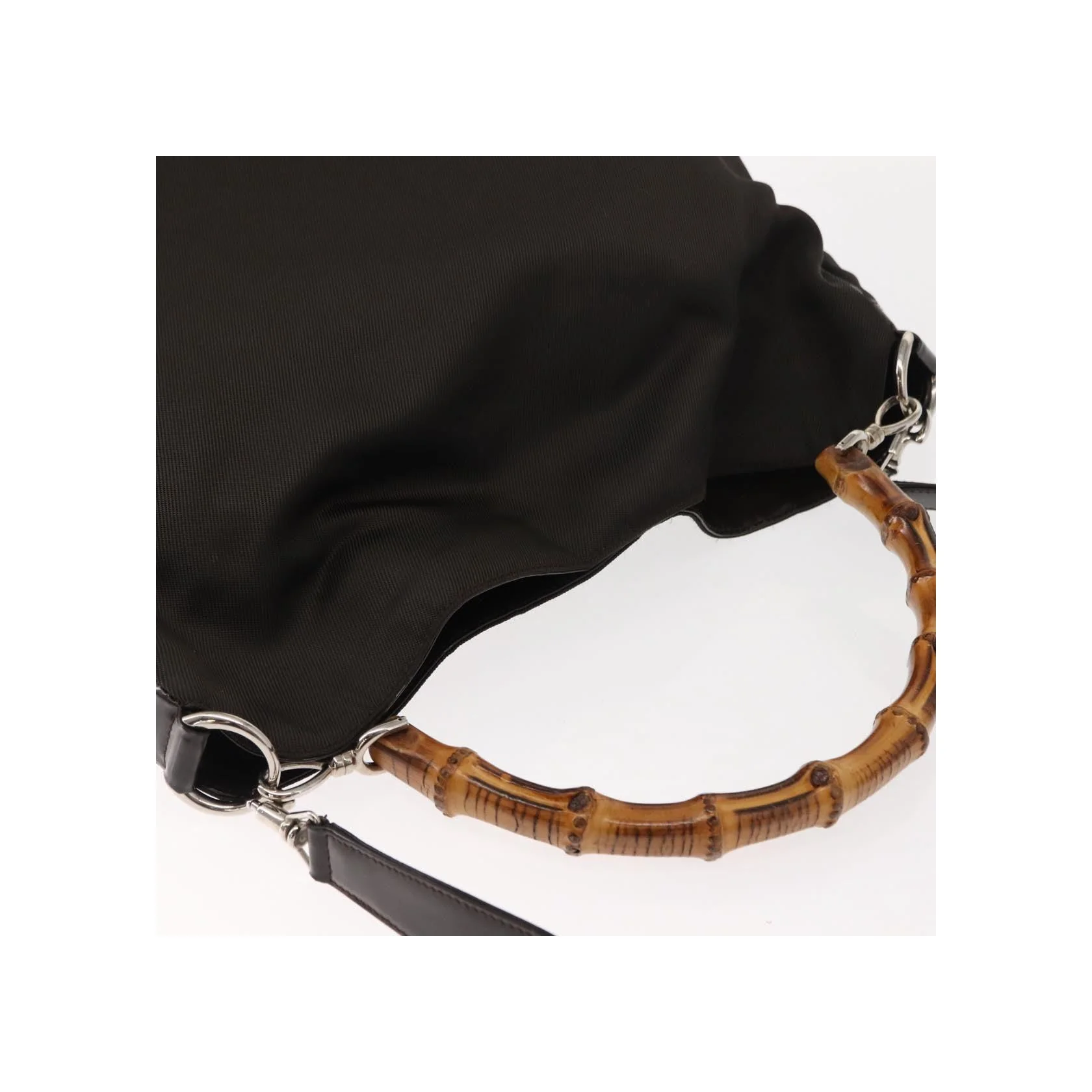 Sac À Bandoulière Gucci Vintage Bamboo - Brown - Image 16