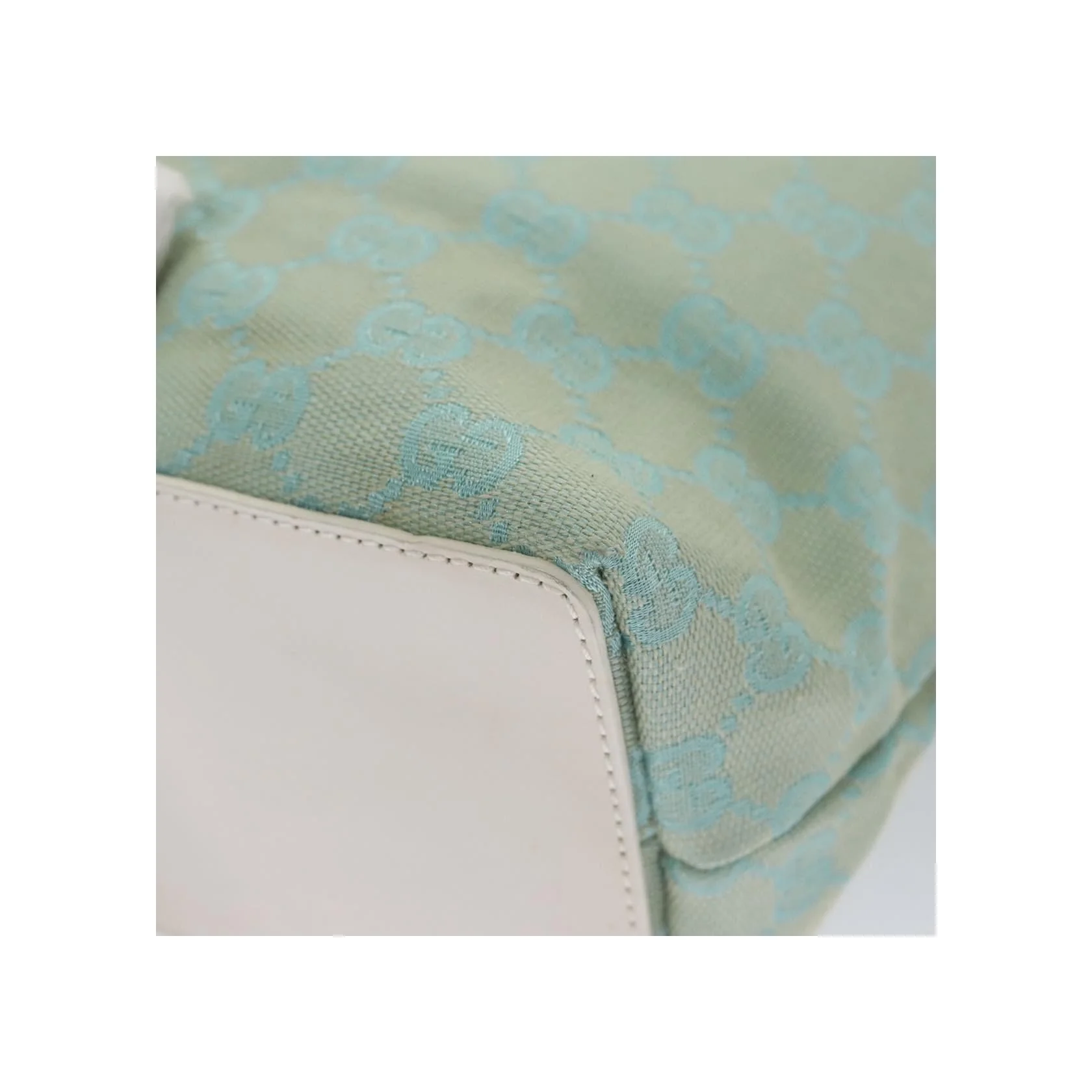 Tote Shopping Seau Gucci Vintage - Blue - Image 12