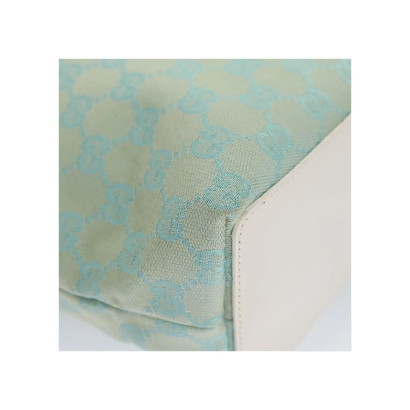 Tote Shopping Seau Gucci Vintage - Blue - Image 9