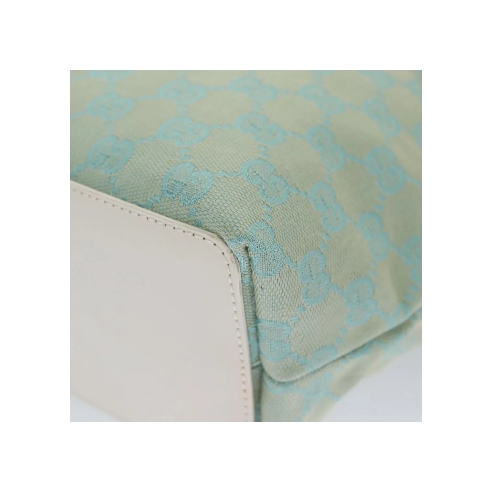 Tote Shopping Seau Gucci Vintage - Blue - Image 10