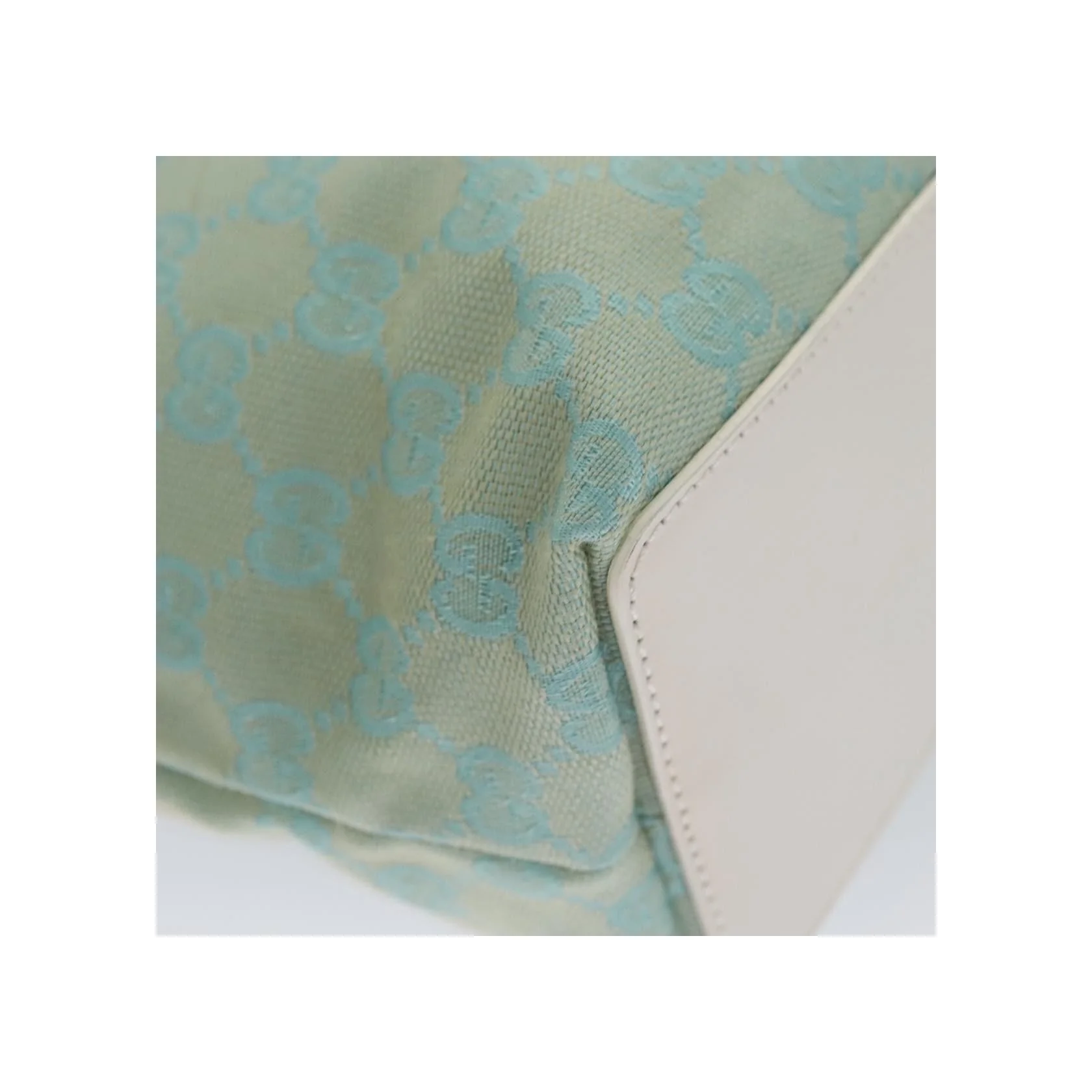 Tote Shopping Seau Gucci Vintage - Blue - Image 11